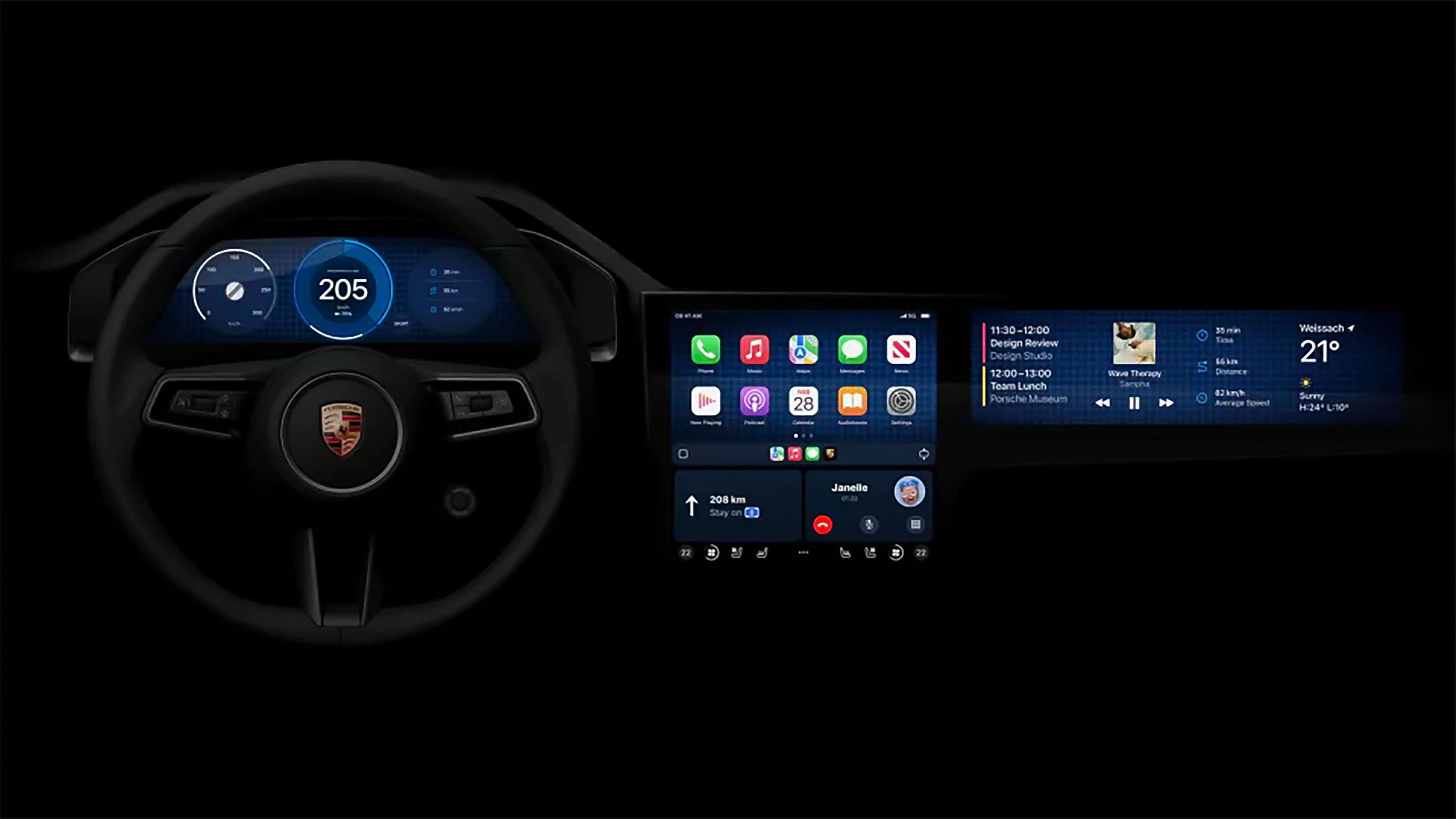 Apple CarPlay - Porsche