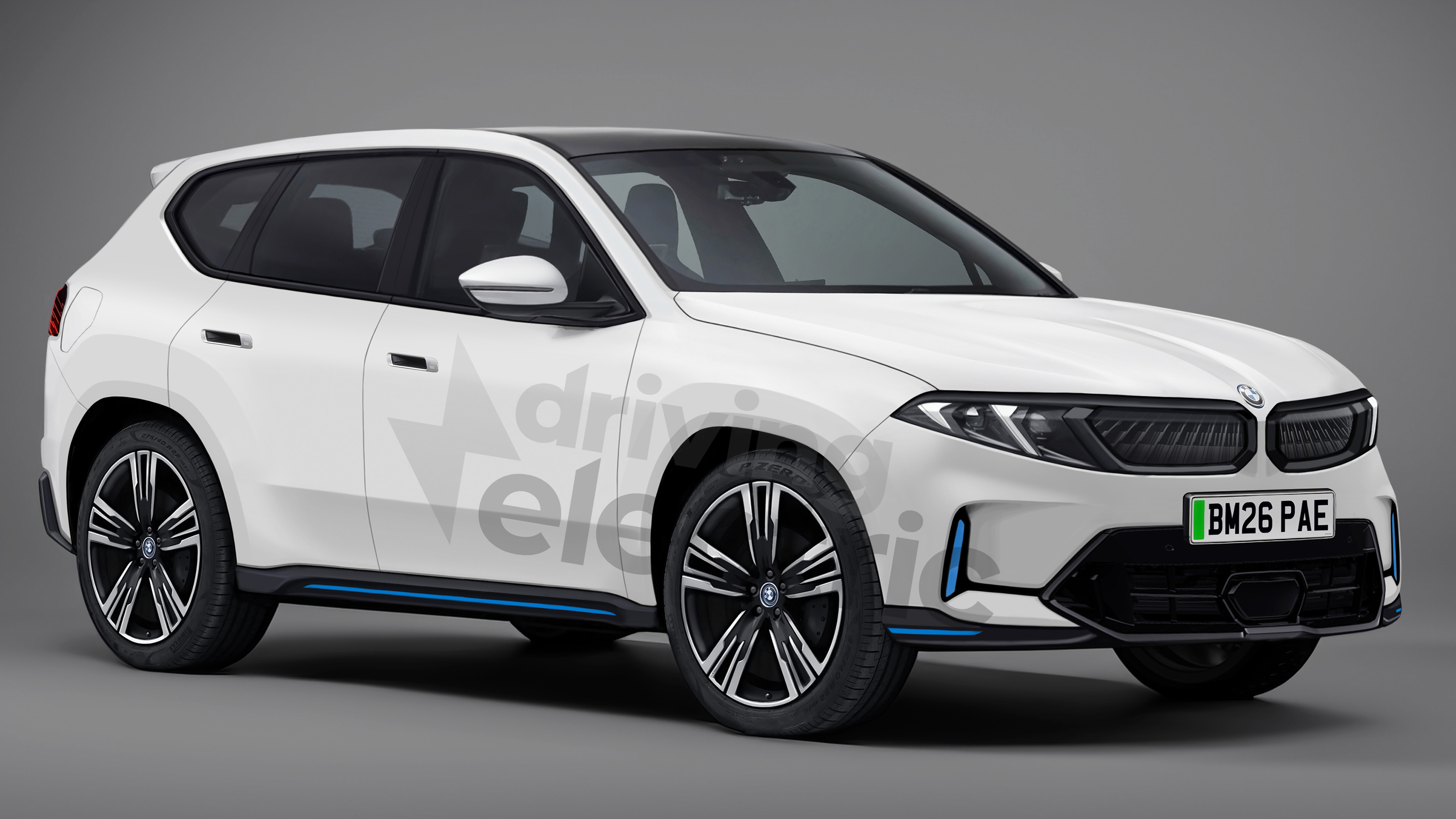 BMW X3 render - front
