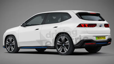 BMW X3 render - rear