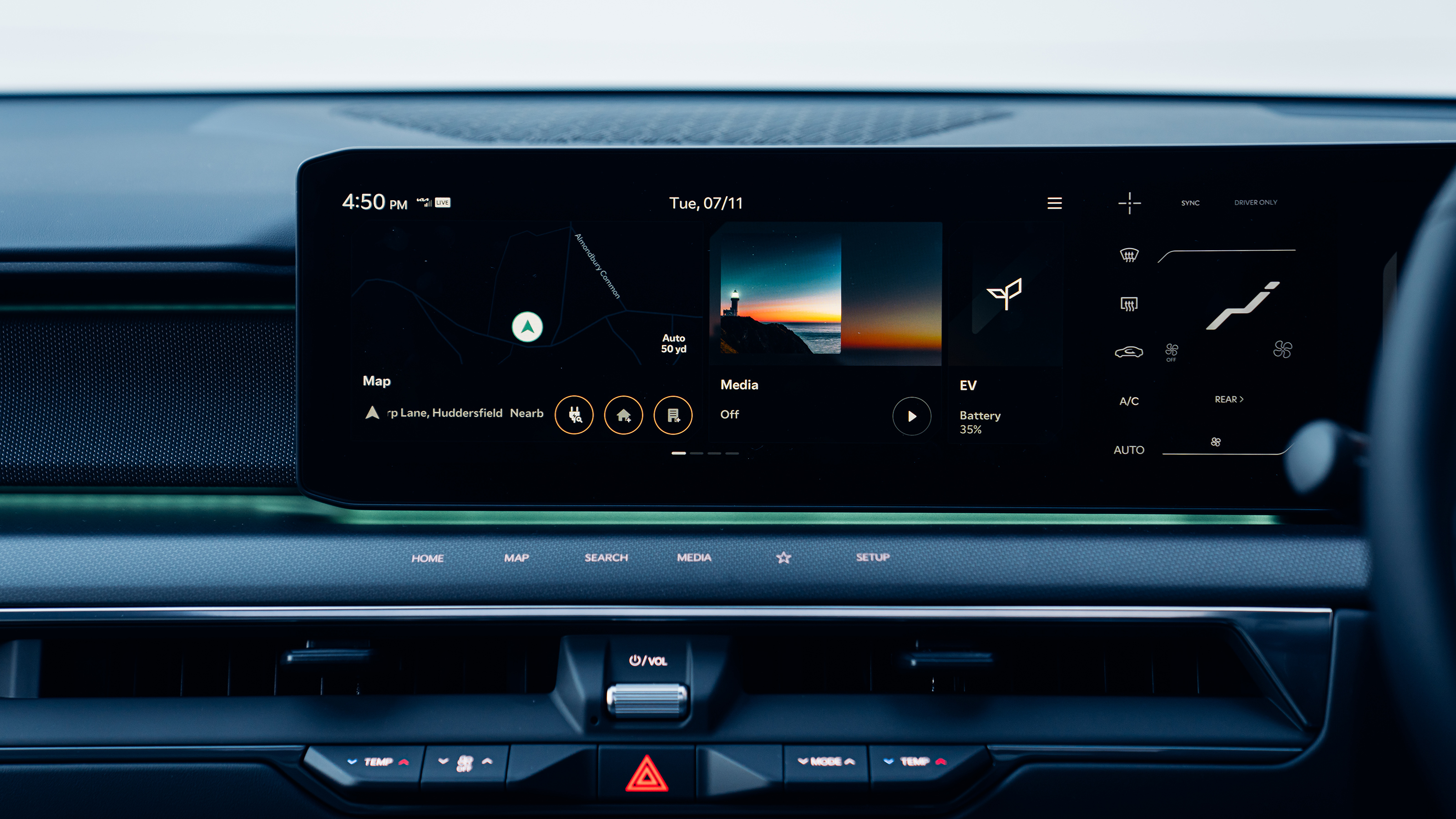 Kia EV9 - touchscreen