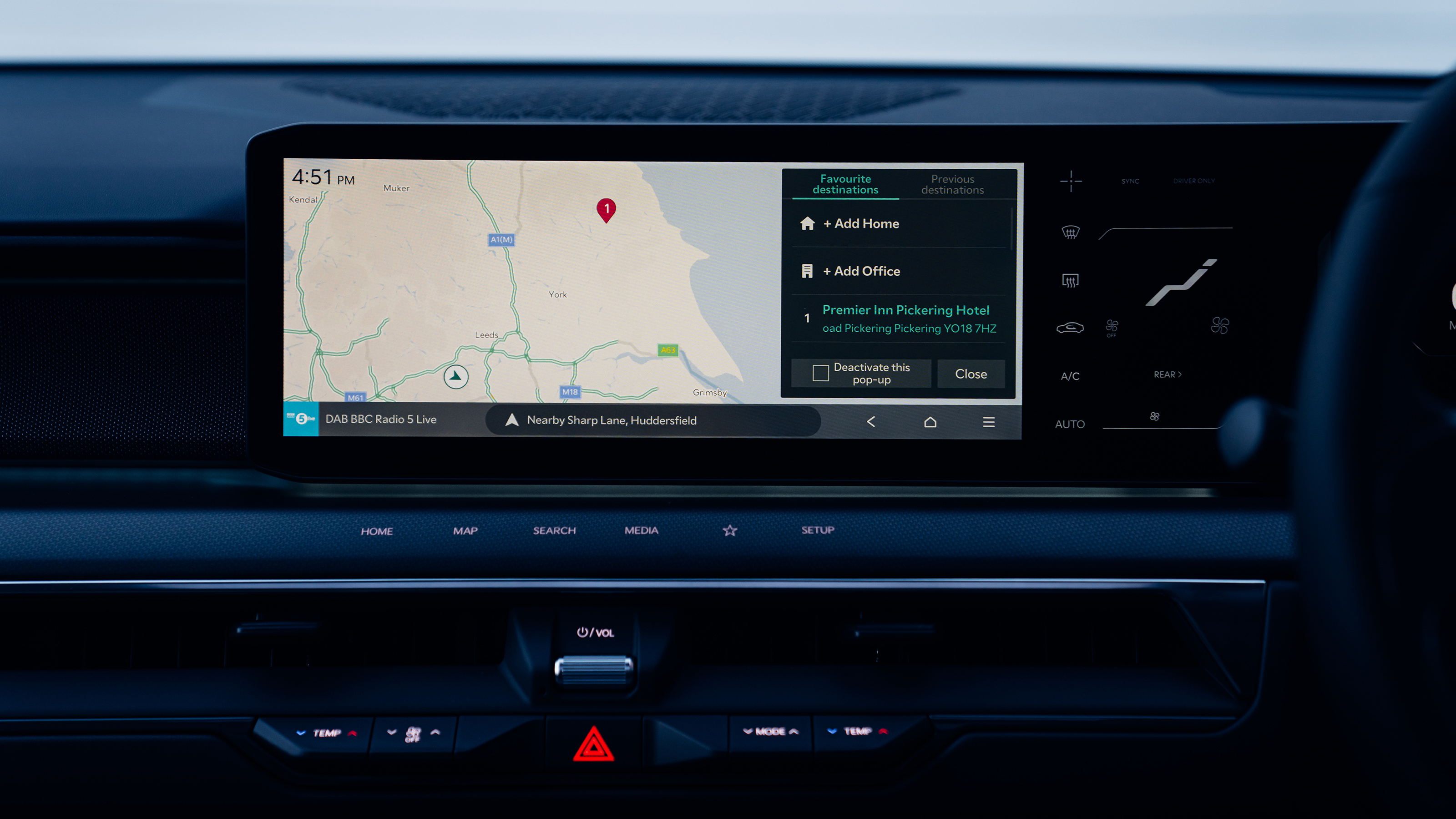 Kia EV9 - sat nav