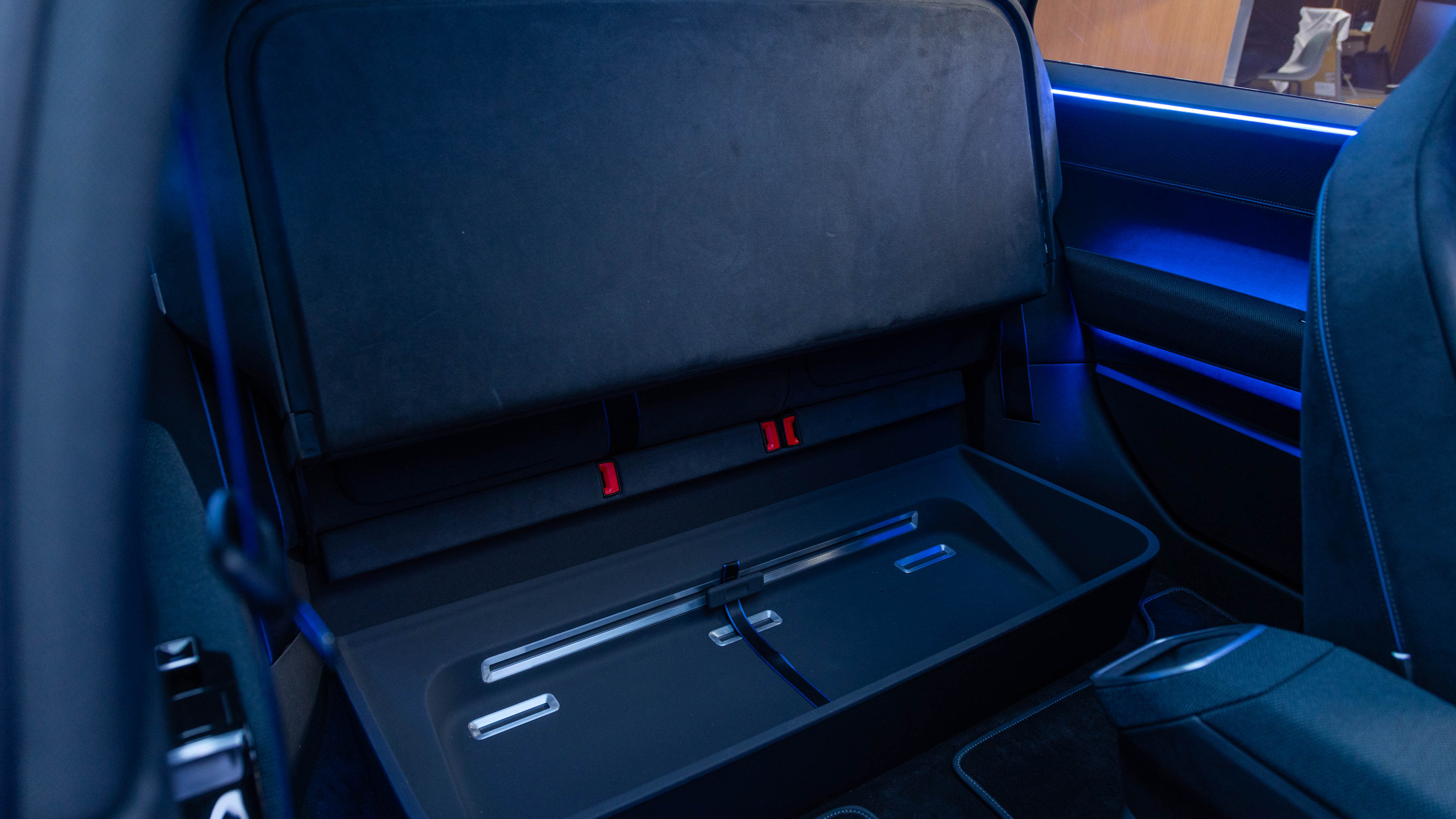 Volkswagen ID.2all interior - under seat storage