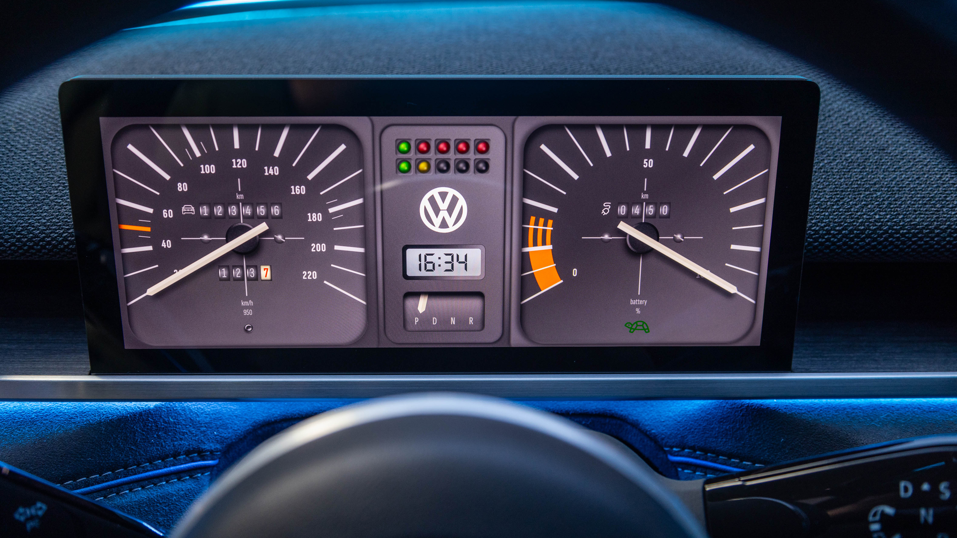Volkswagen ID.2all interior - dials golf