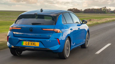 Vauxhall Astra Electric - tracking rear