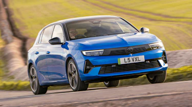 Vauxhall Astra Electric - dynamic front