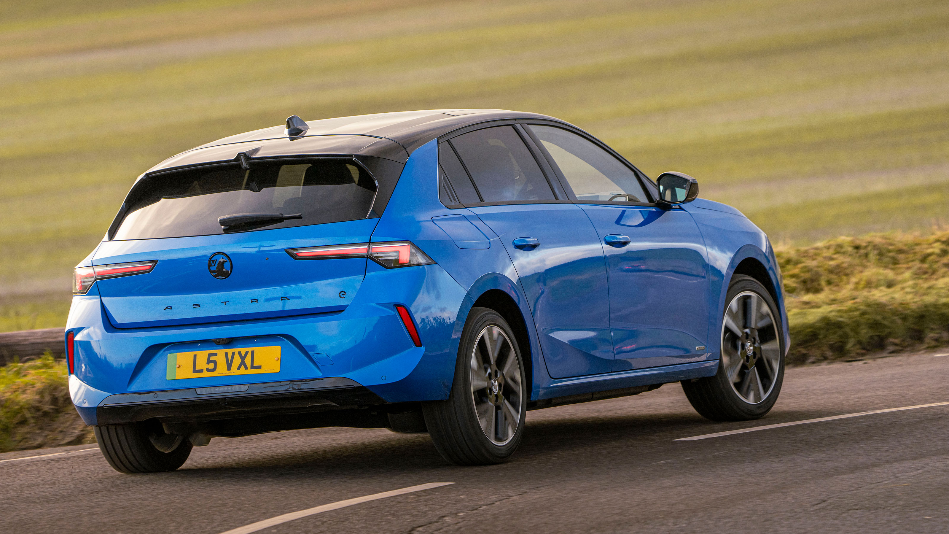 Vauxhall Astra Electric - dynamic rear