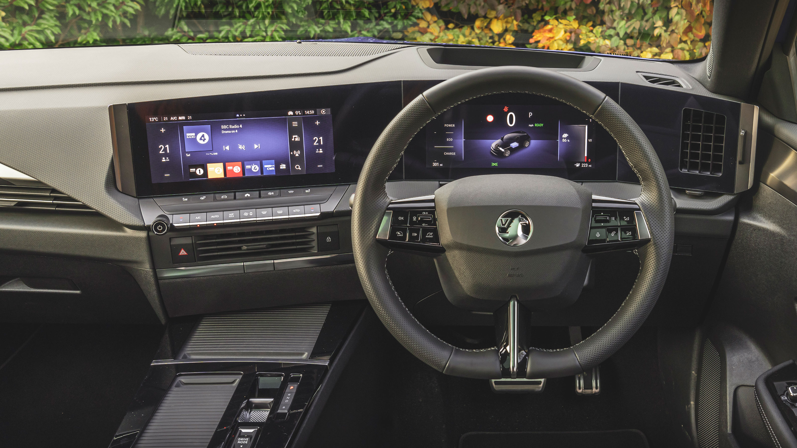 Vauxhall Astra Electric - dashboard