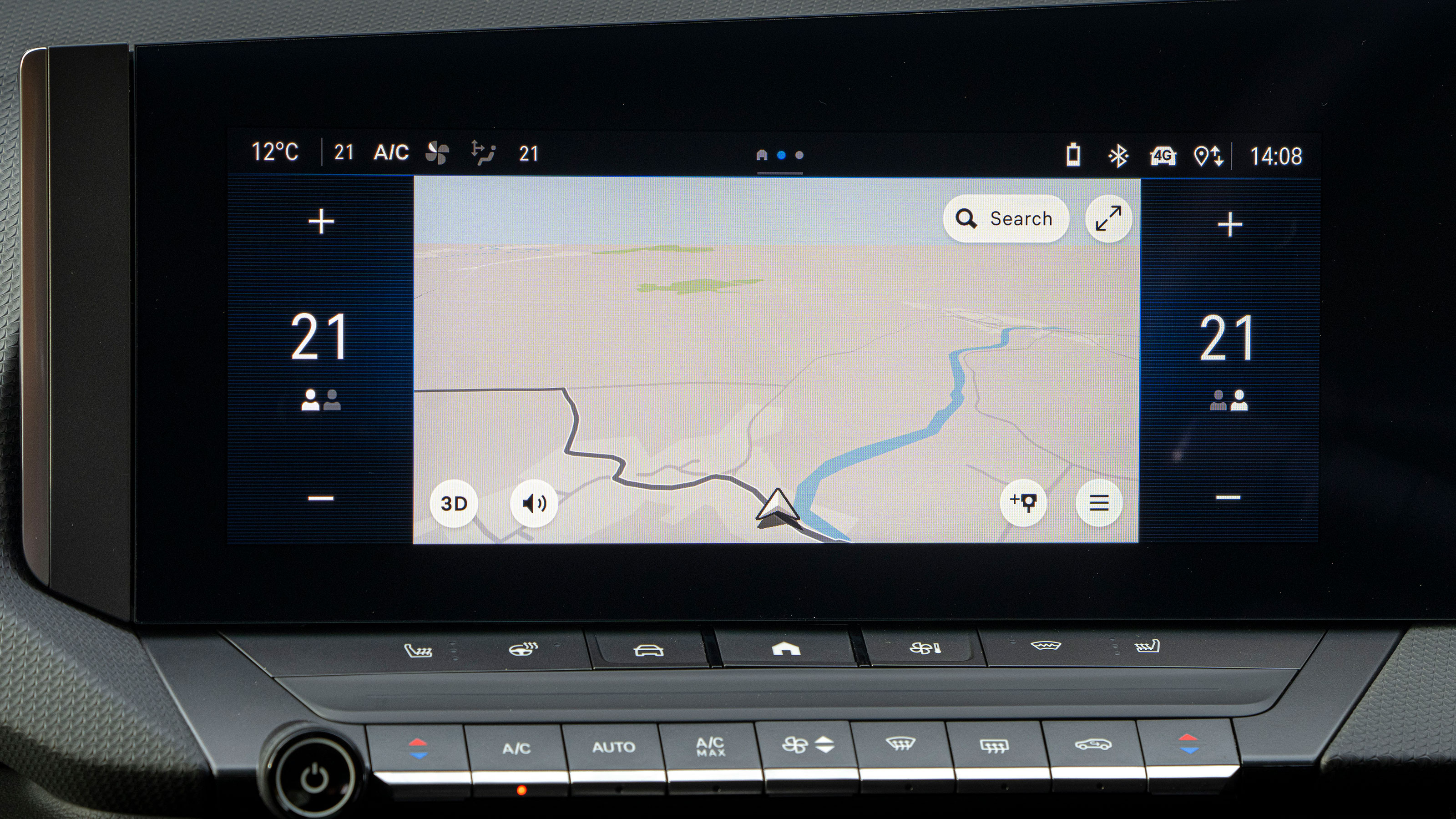 Vauxhall Astra Electric - sat-nav