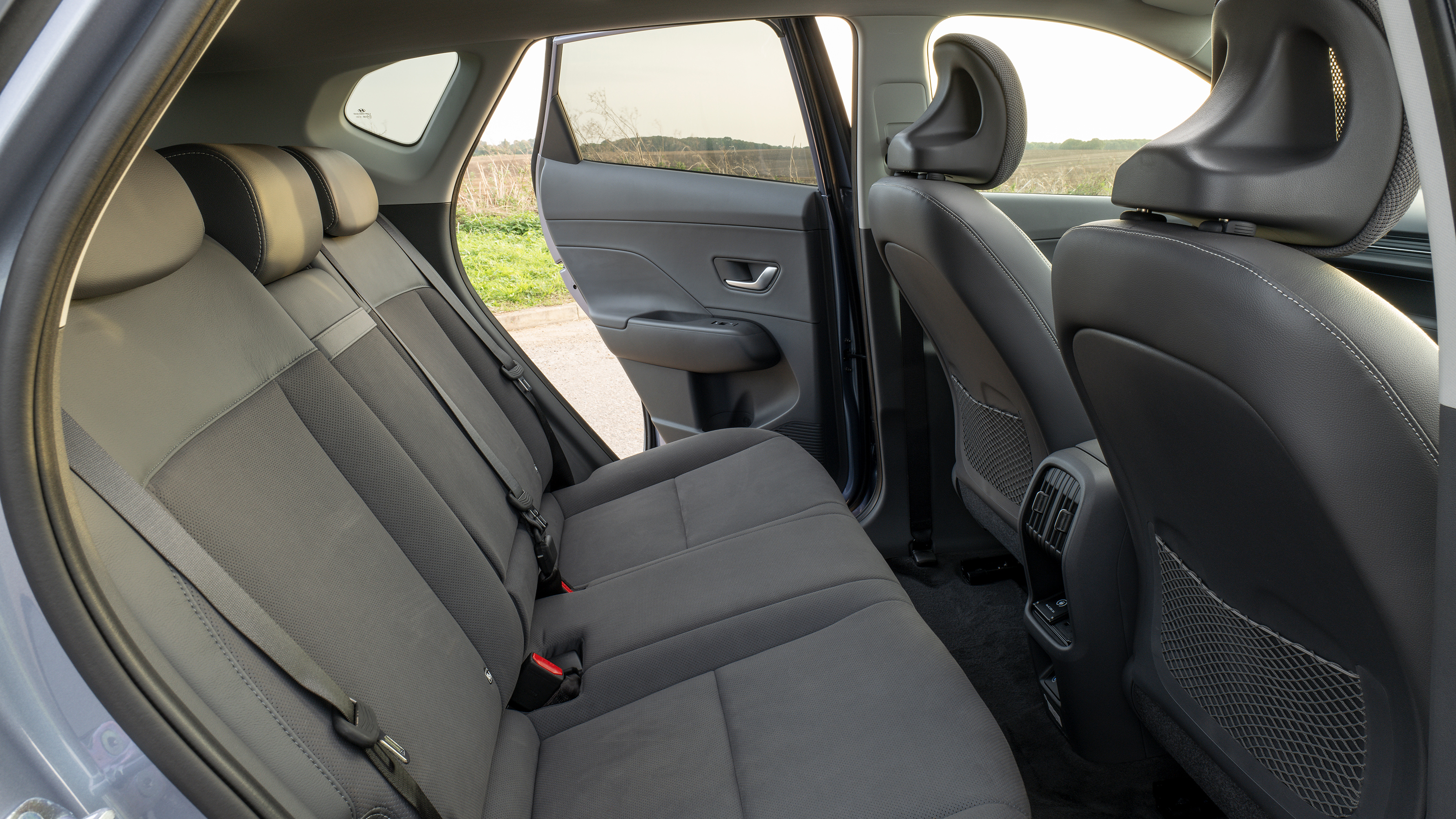 Hyundai Kona Electric - rear seats