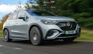 Mercedes EQE SUV - front header