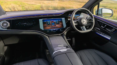 Mercedes EQE SUV - interior