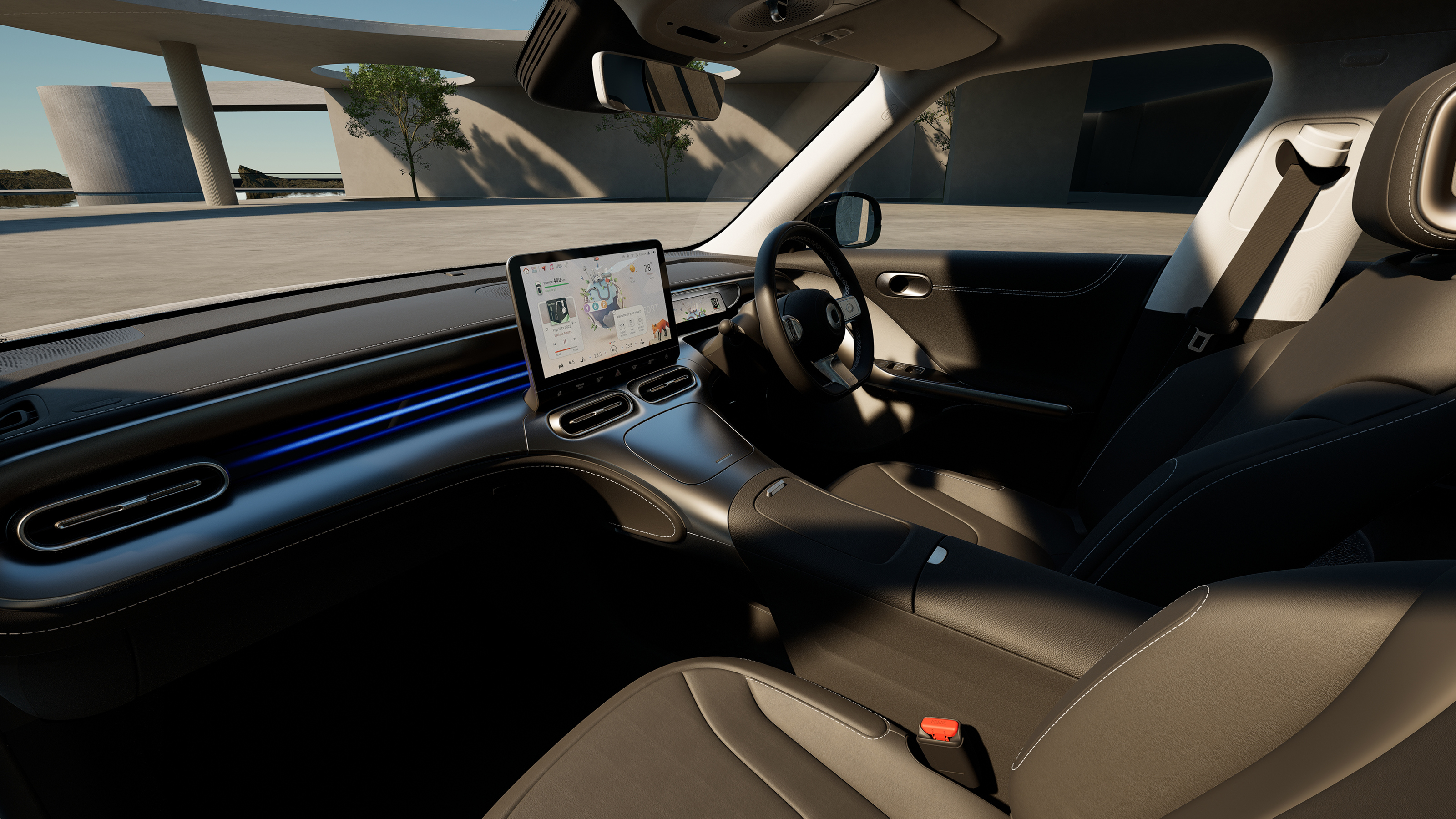 Smart #1 Pro - interior
