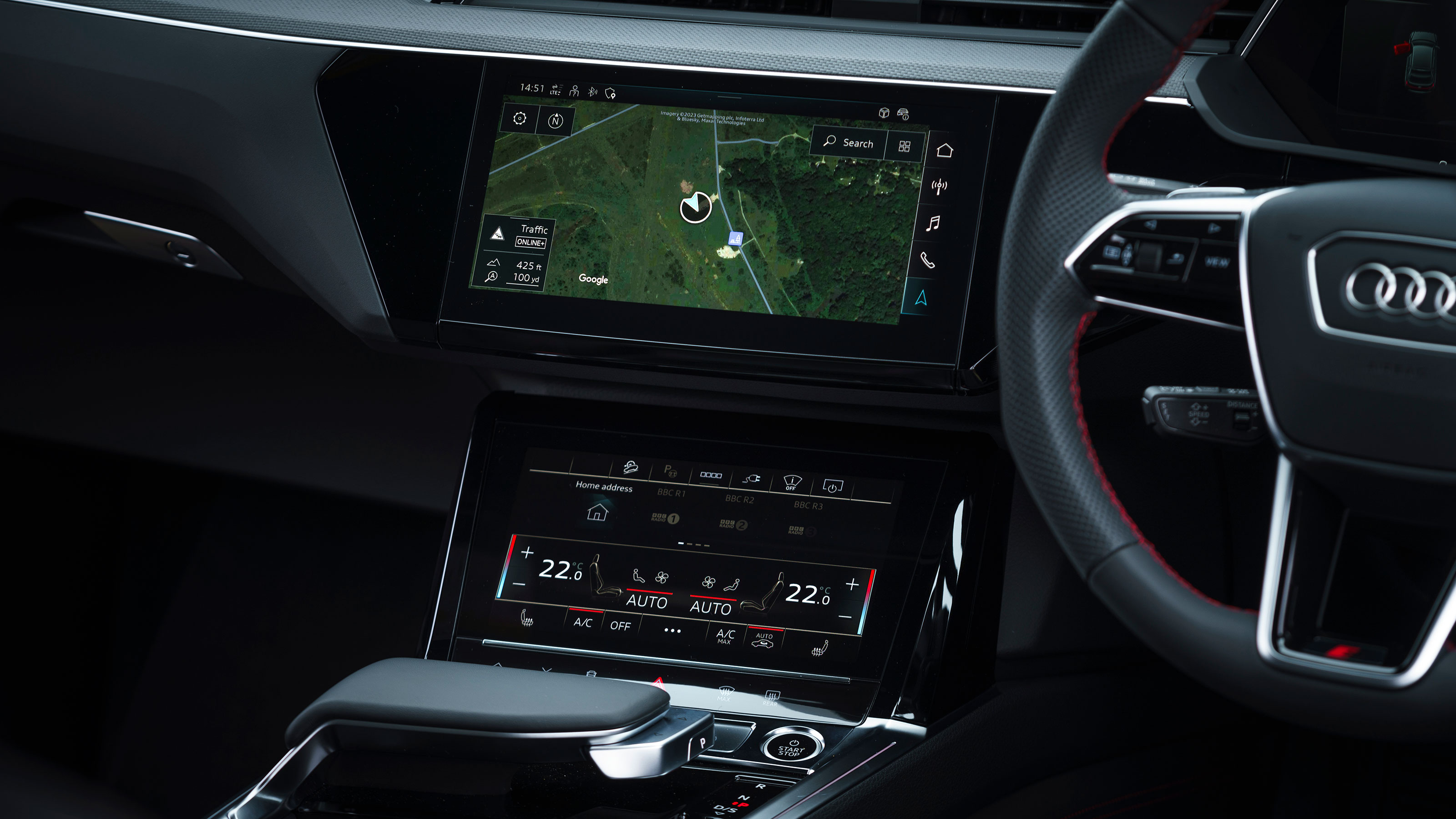 Audi Q8 Sportback e-tron - touchscreen