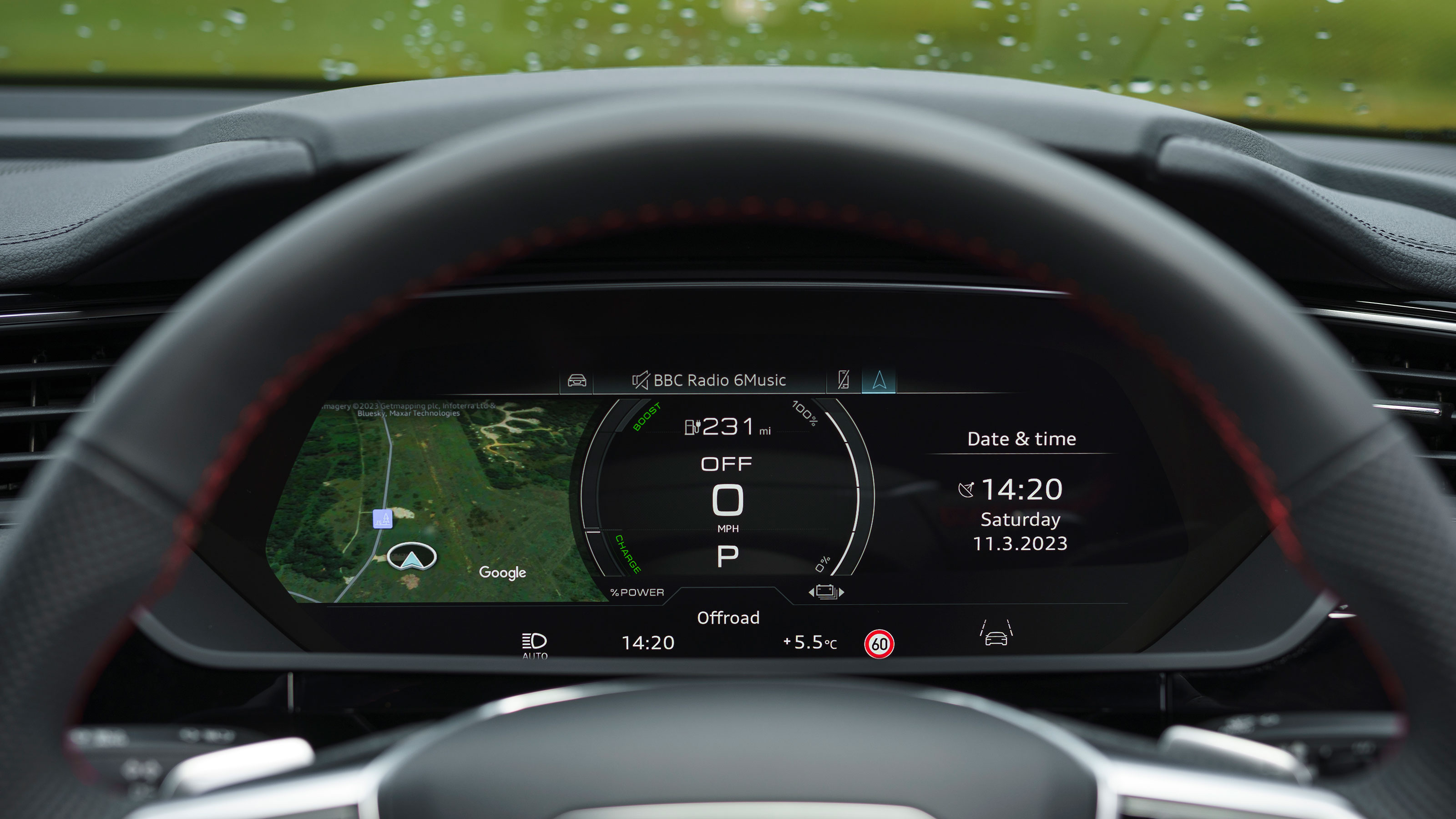 Audi Q8 Sportback e-tron - Virtual Cockpit