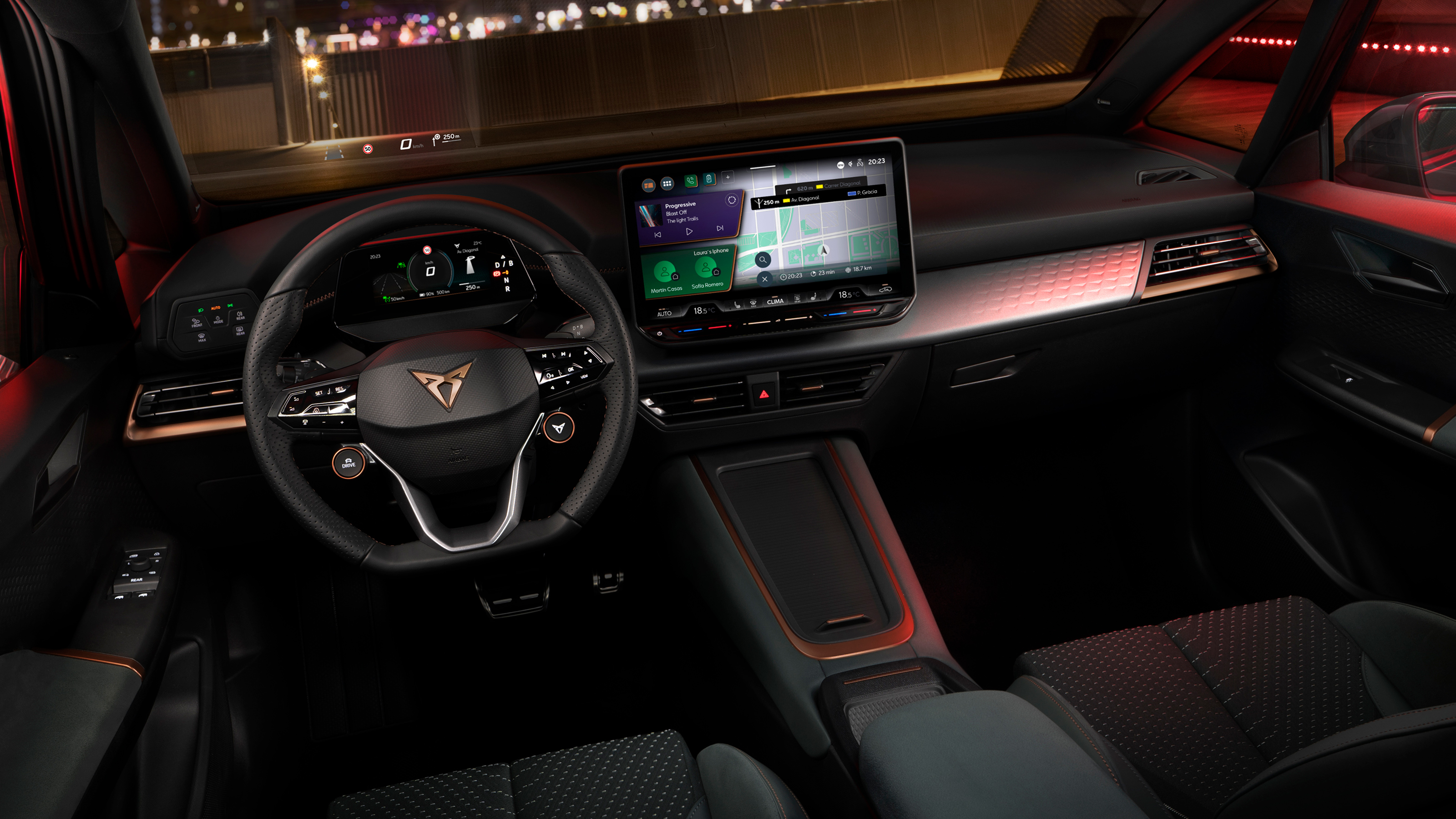 Cupra Born VZ - interior