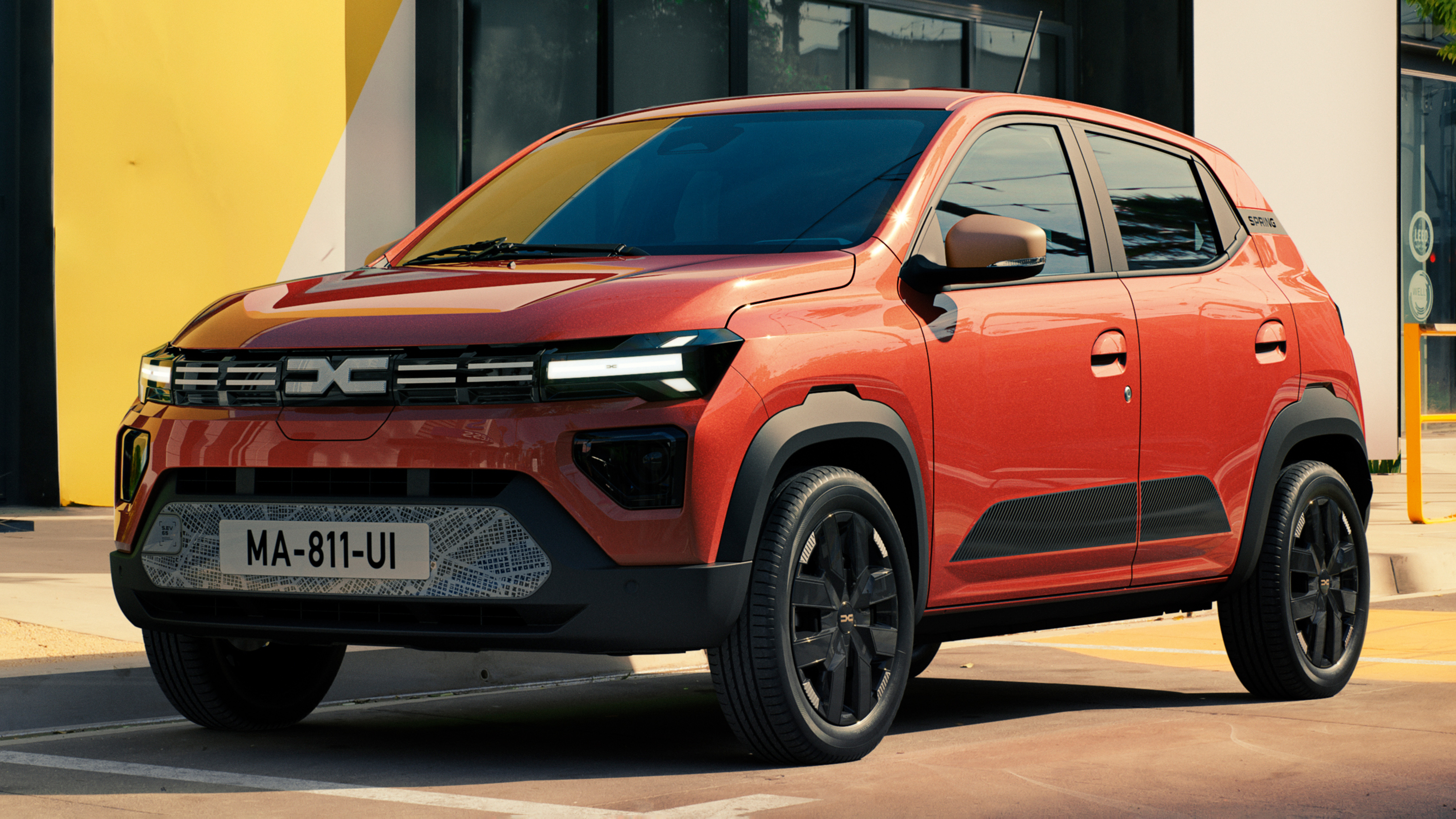 Dacia Spring reveal - front