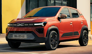 Dacia Spring reveal - front