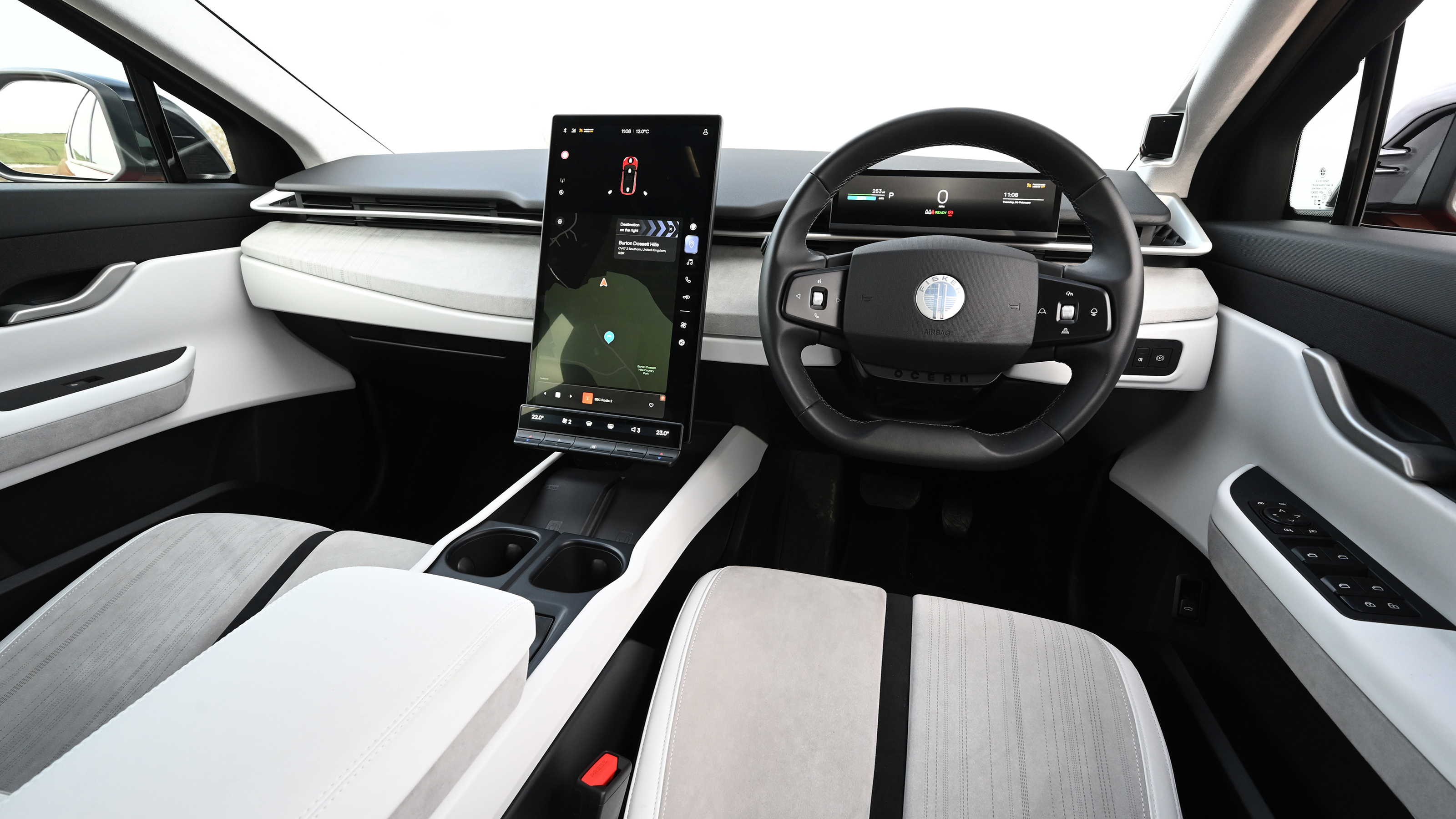 Fisker Ocean - interior