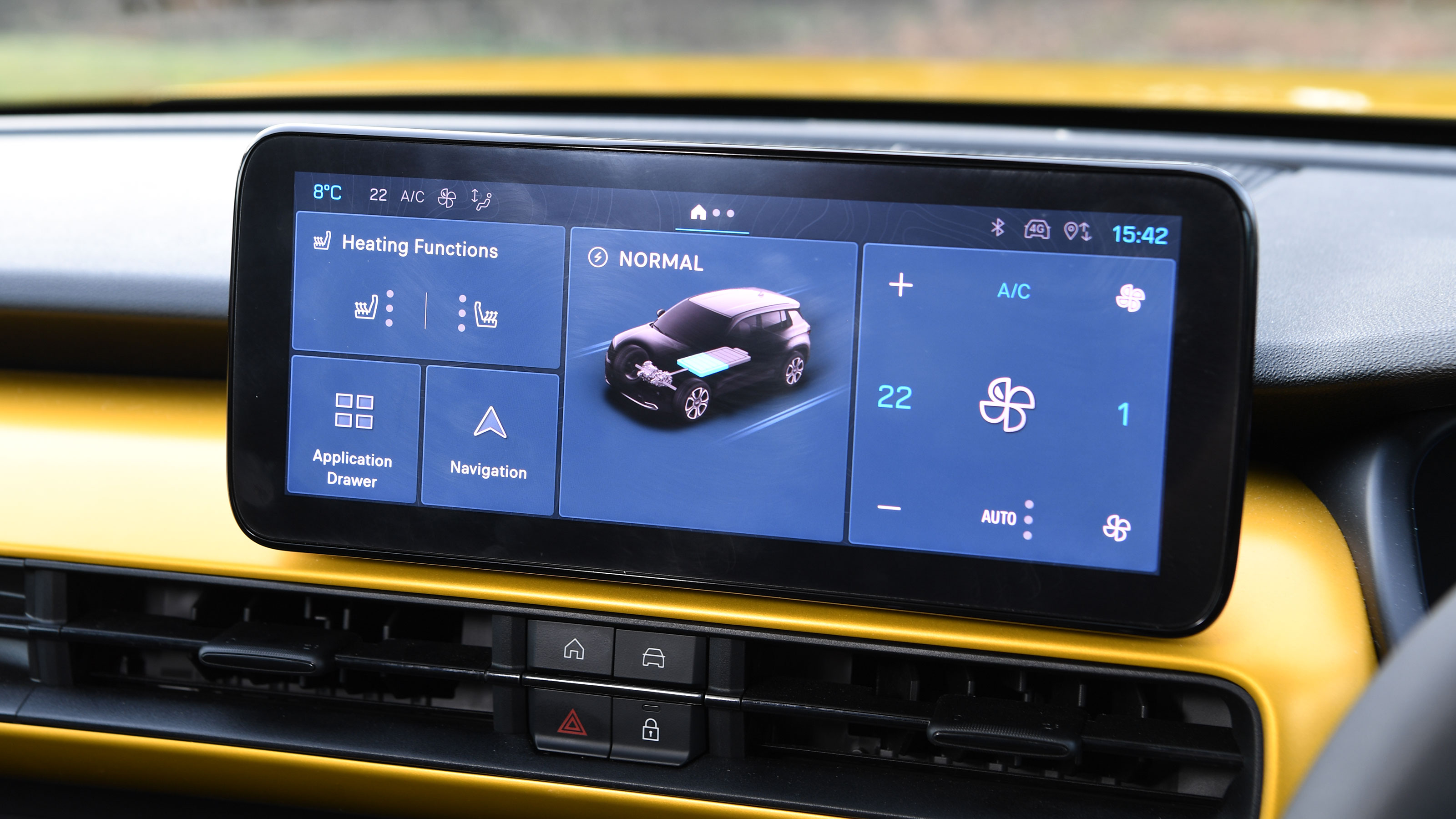 Jeep Avenger - touchscreen