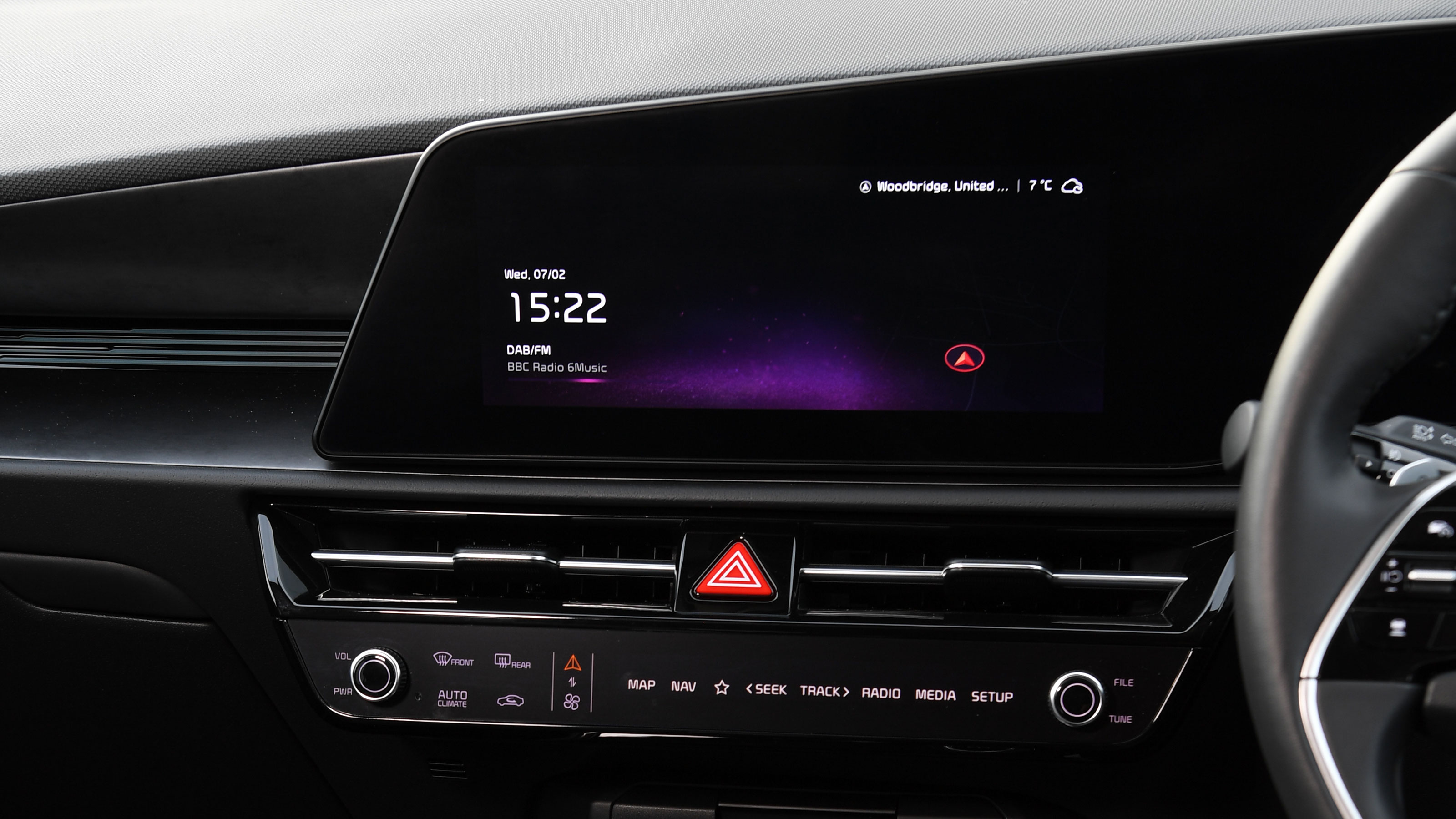 Kia Niro EV - touchscreen