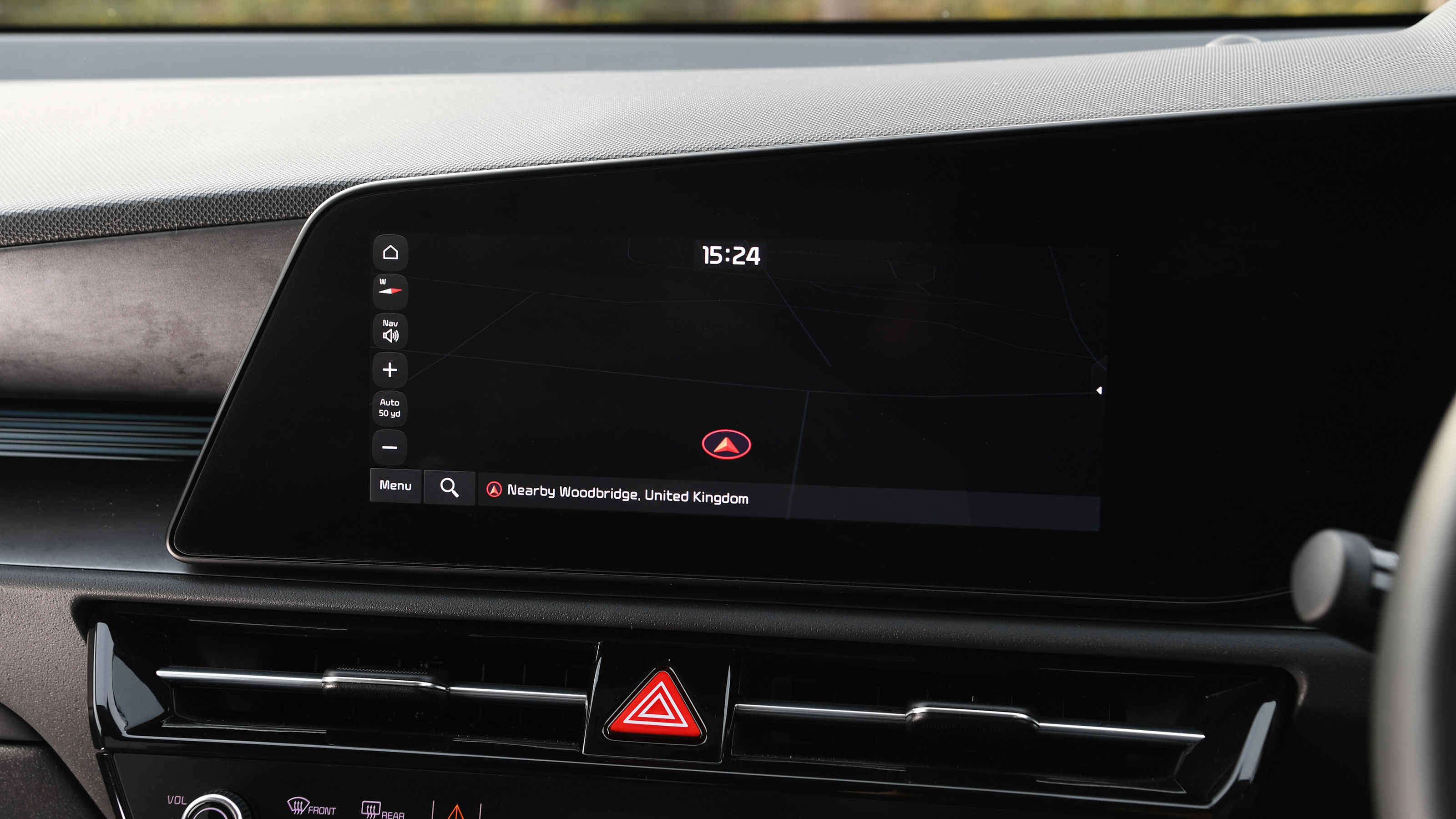 Kia Niro EV - sat nav