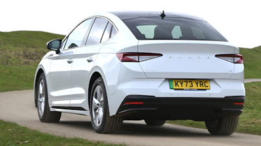Skoda Enyaq Coupe - rear dynamic