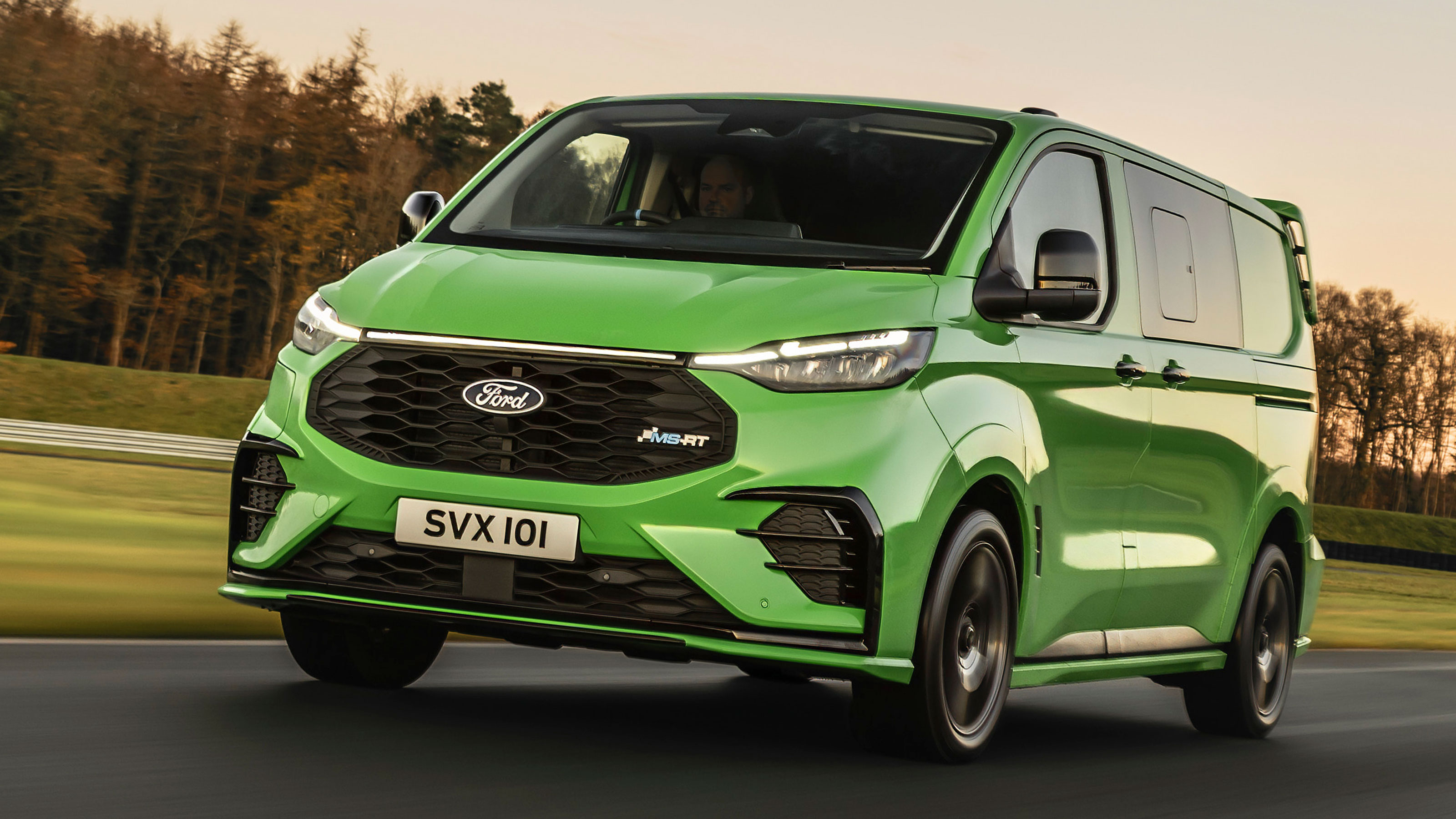 Ford E-Transit Custom MS-RT - front