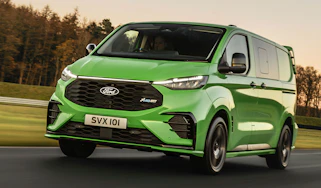 Ford E-Transit Custom MS-RT - front