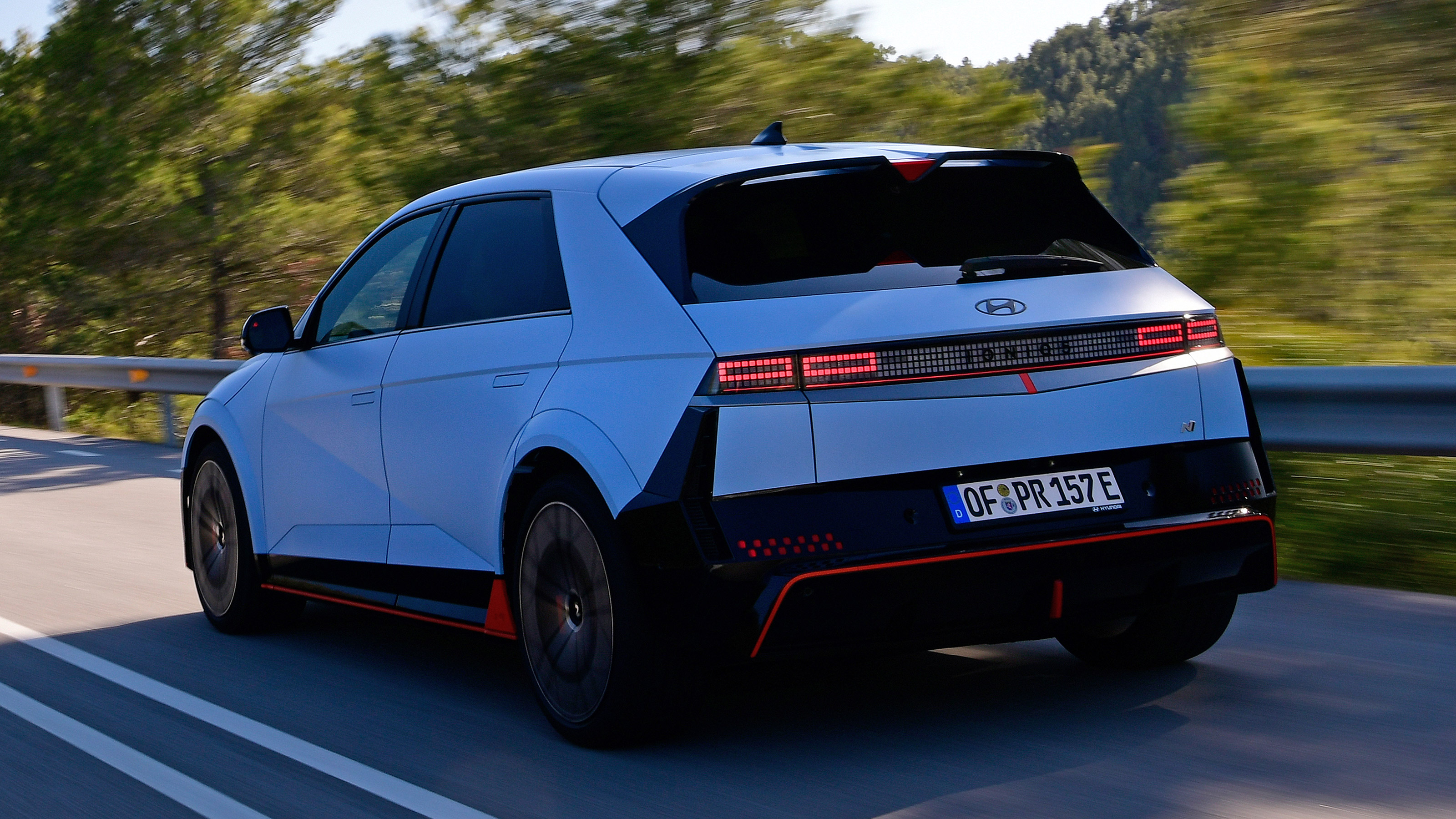 Hyundai Ioniq 5 N 2024 - rear tracking