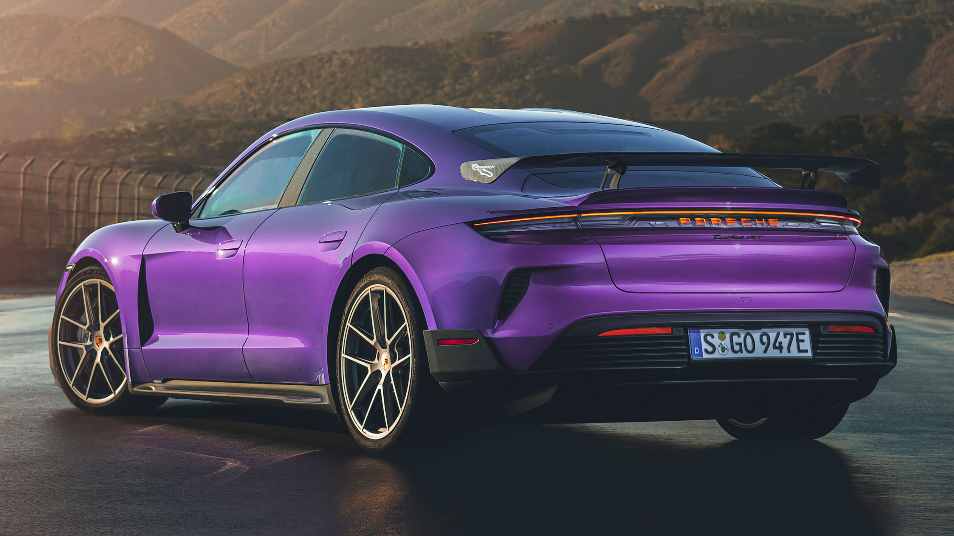 Porsche Taycan Turbo GT - rear