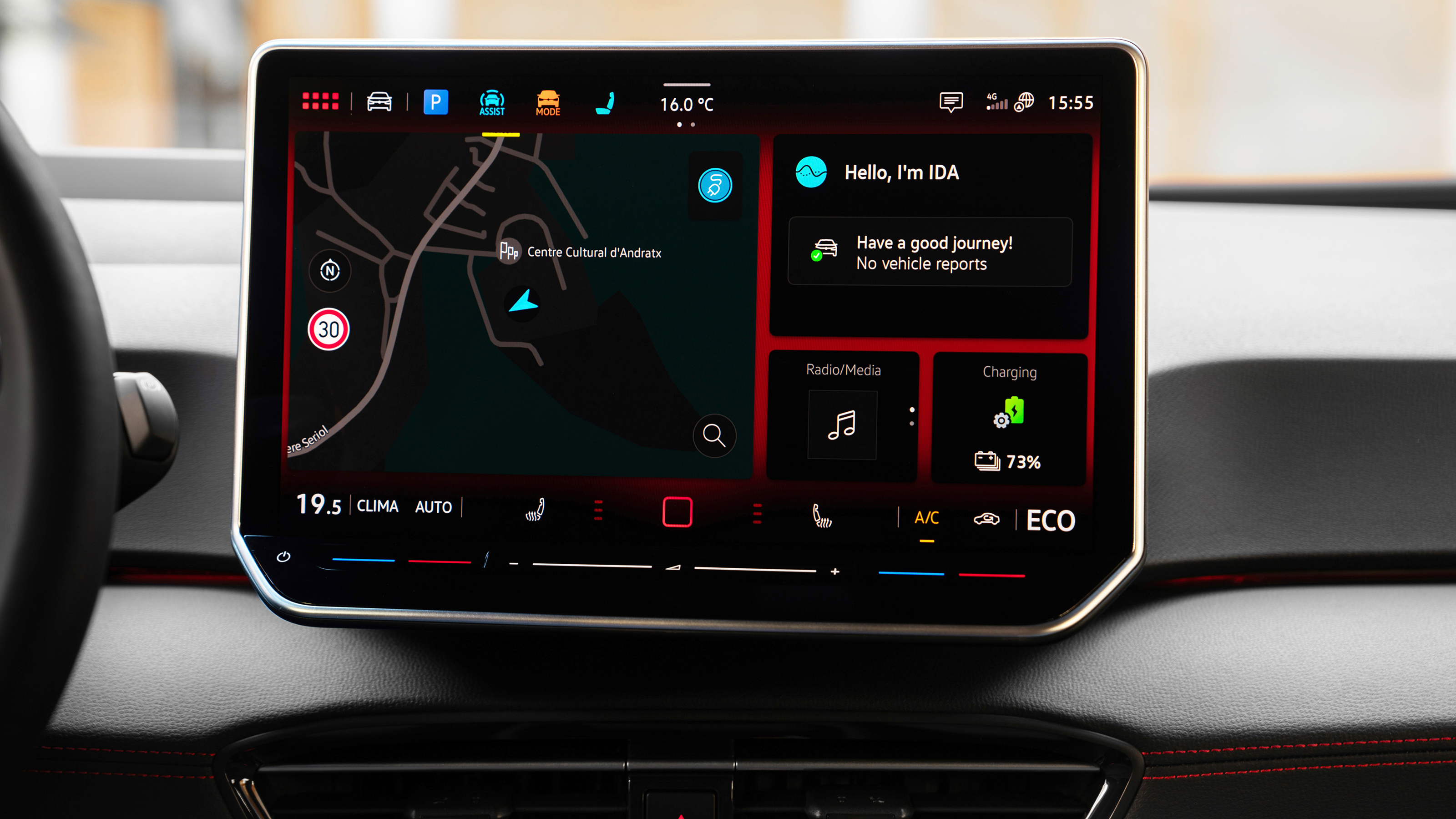 Volkswagen ID.7 GTX - touchscreen