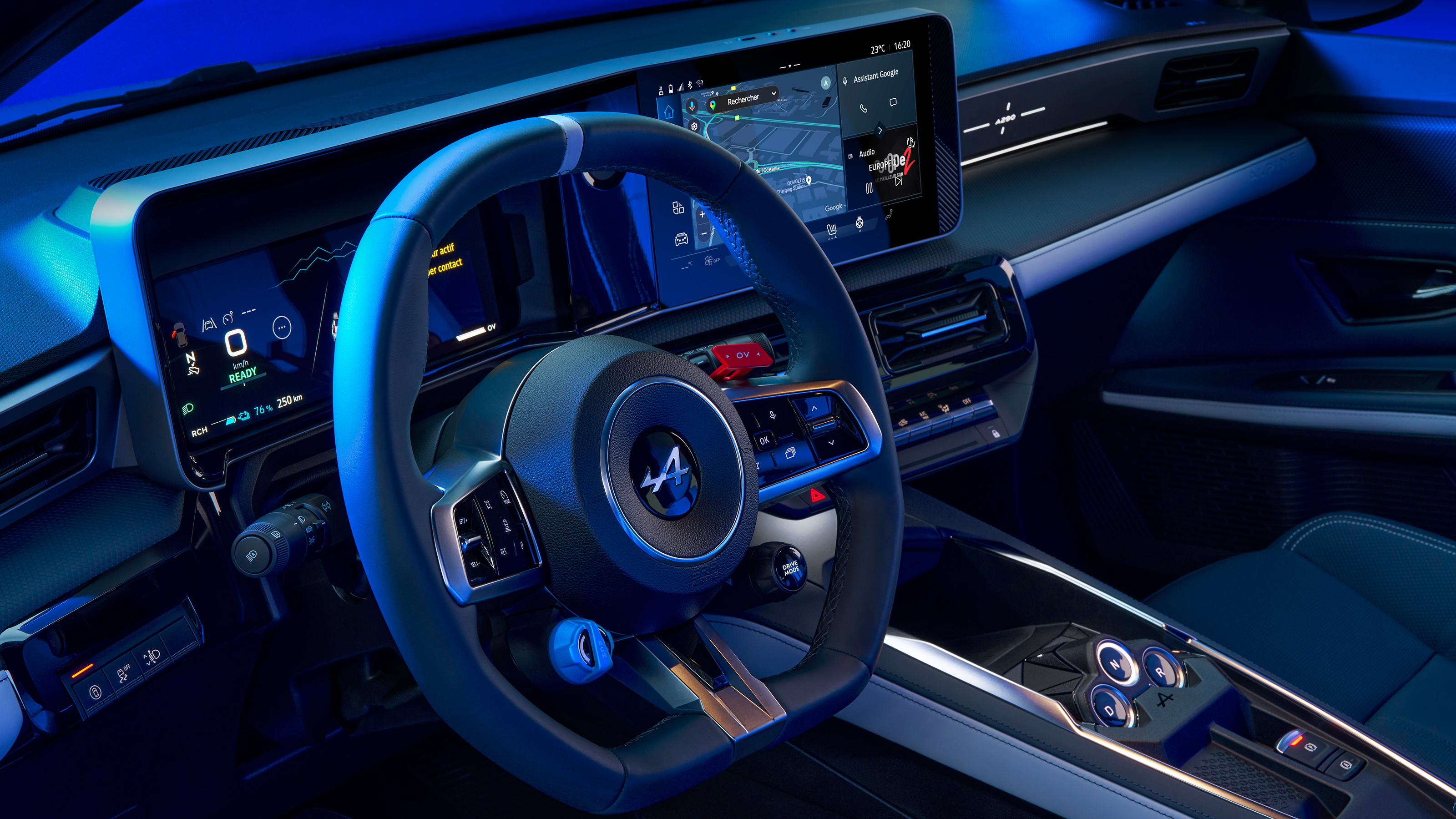 Alpine A290 - steering wheel