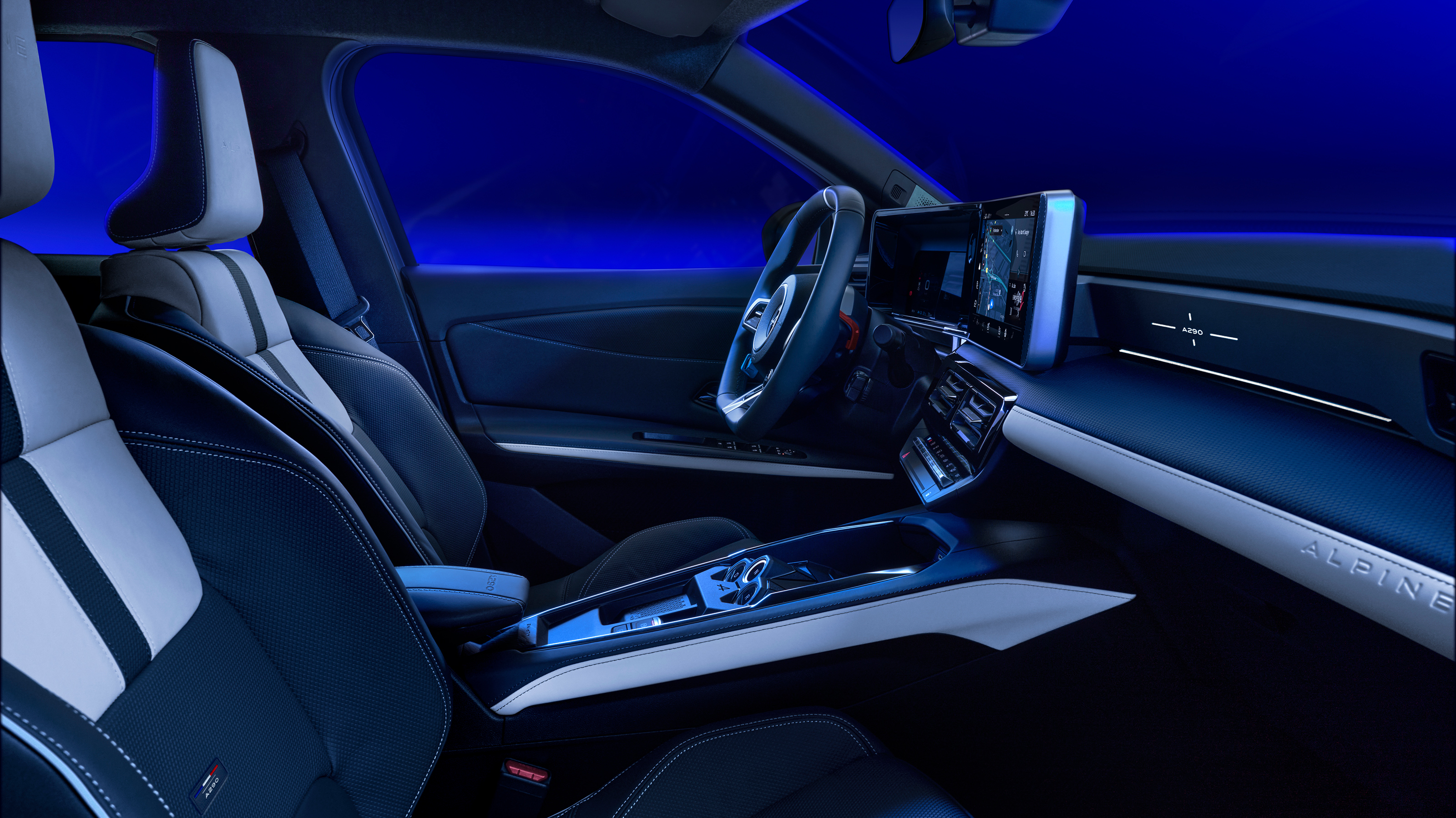 Alpine A290 - front seats
