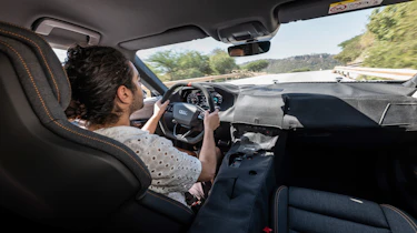 New Audi RS e-tron GT prototype - interior