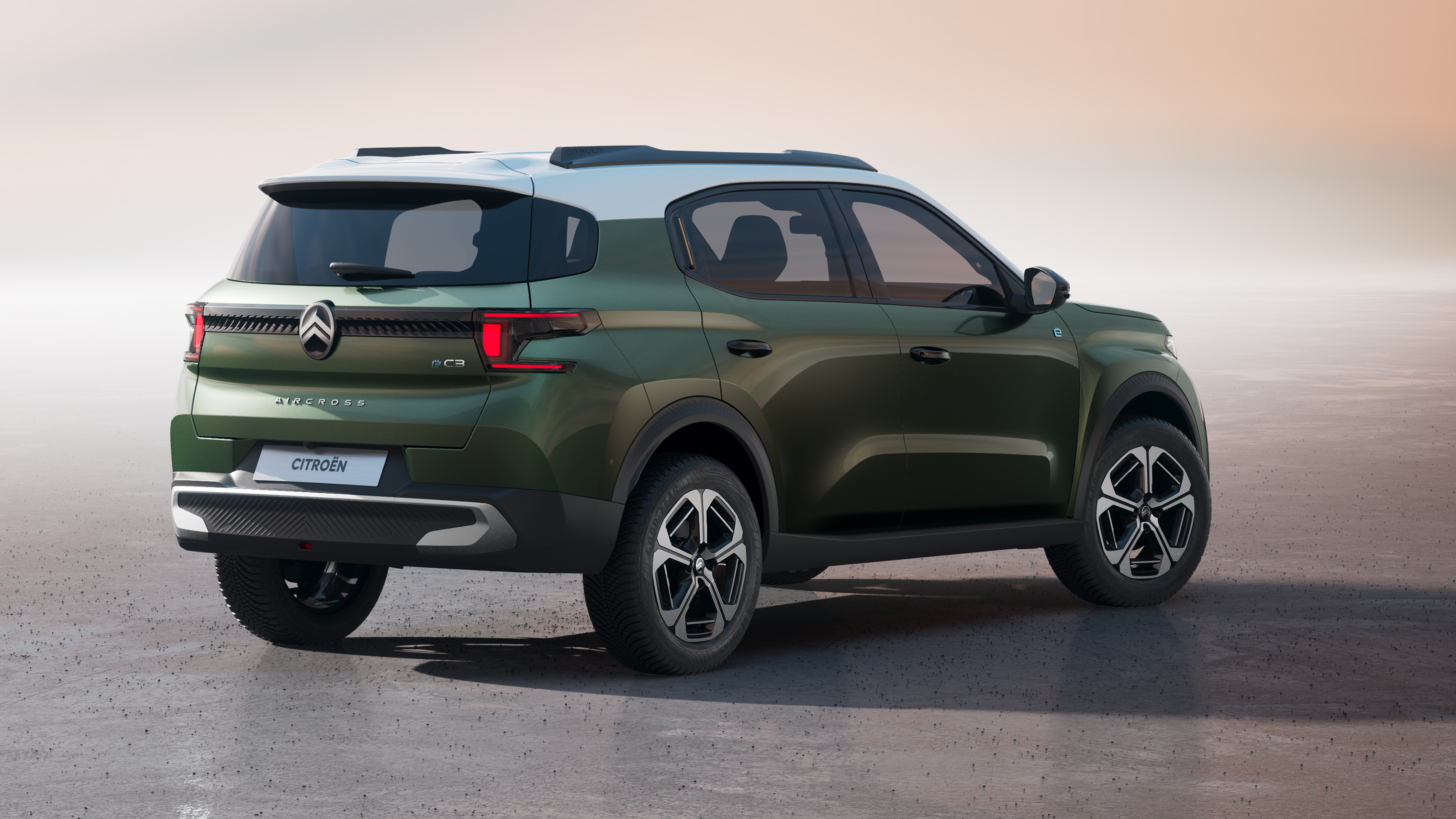 New Citroen e-C3 Aircross - rear