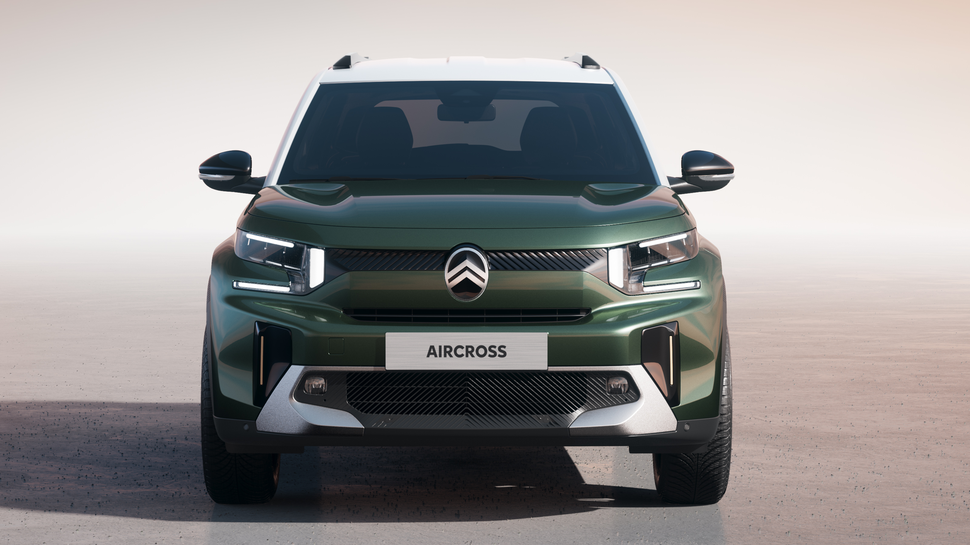 New Citroen e-C3 Aircross - full front 
