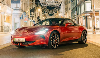 New MG Cyberster - front