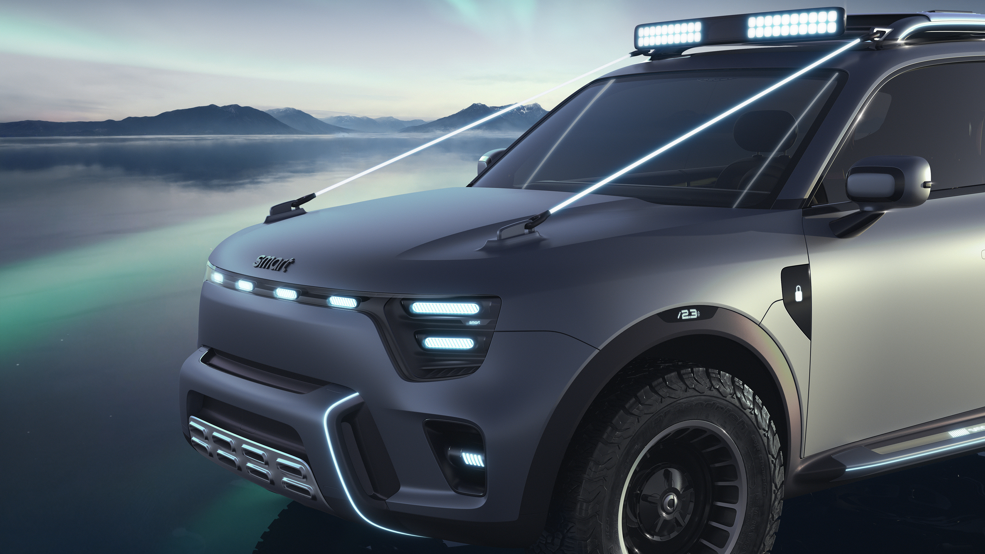 Smart 5 Concept - front details 