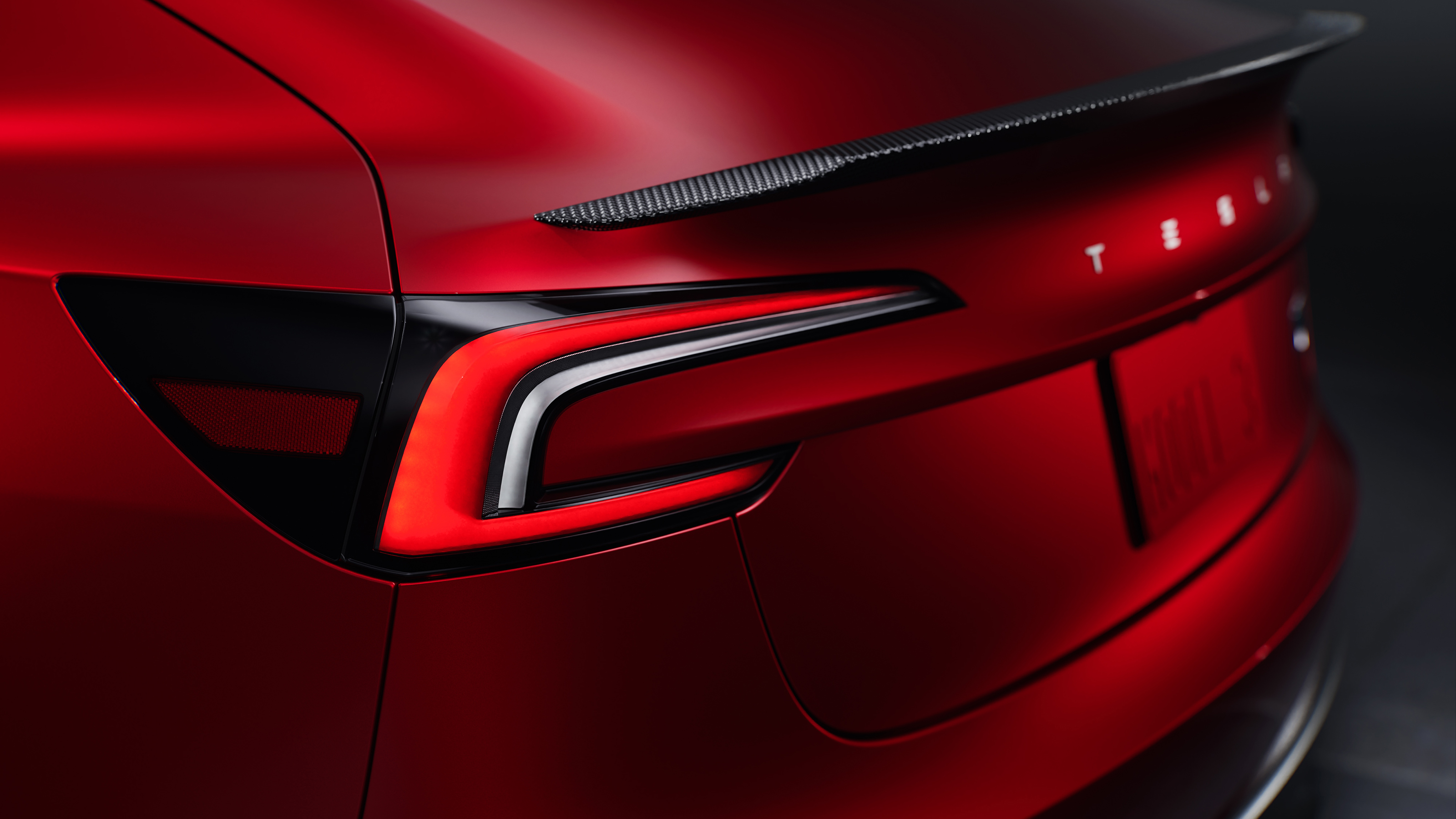 Tesla Model 3 Performance - tail light