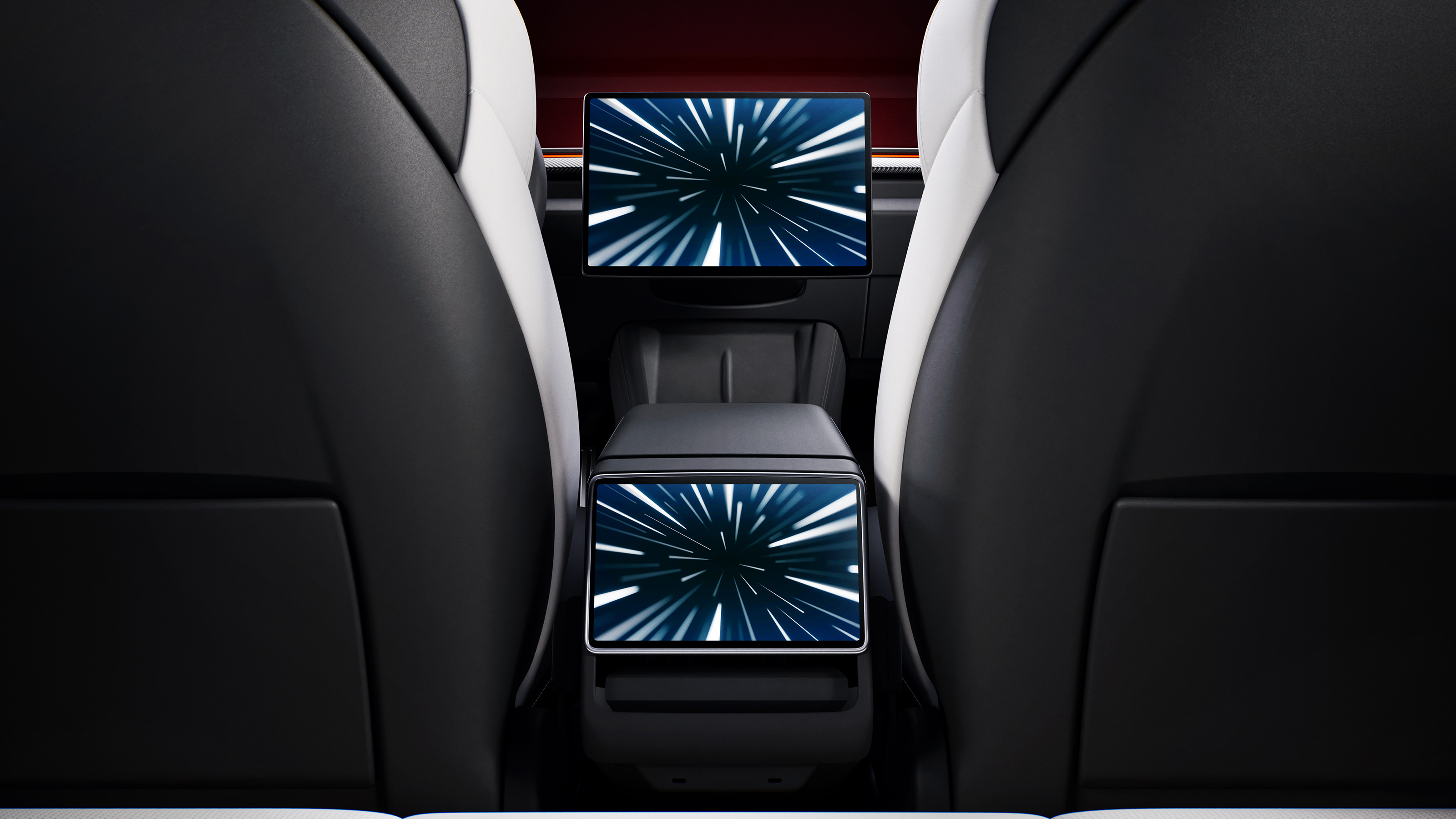 Tesla Model 3 Performance - interior screens