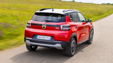 Citroen e-C3 - rear tracking