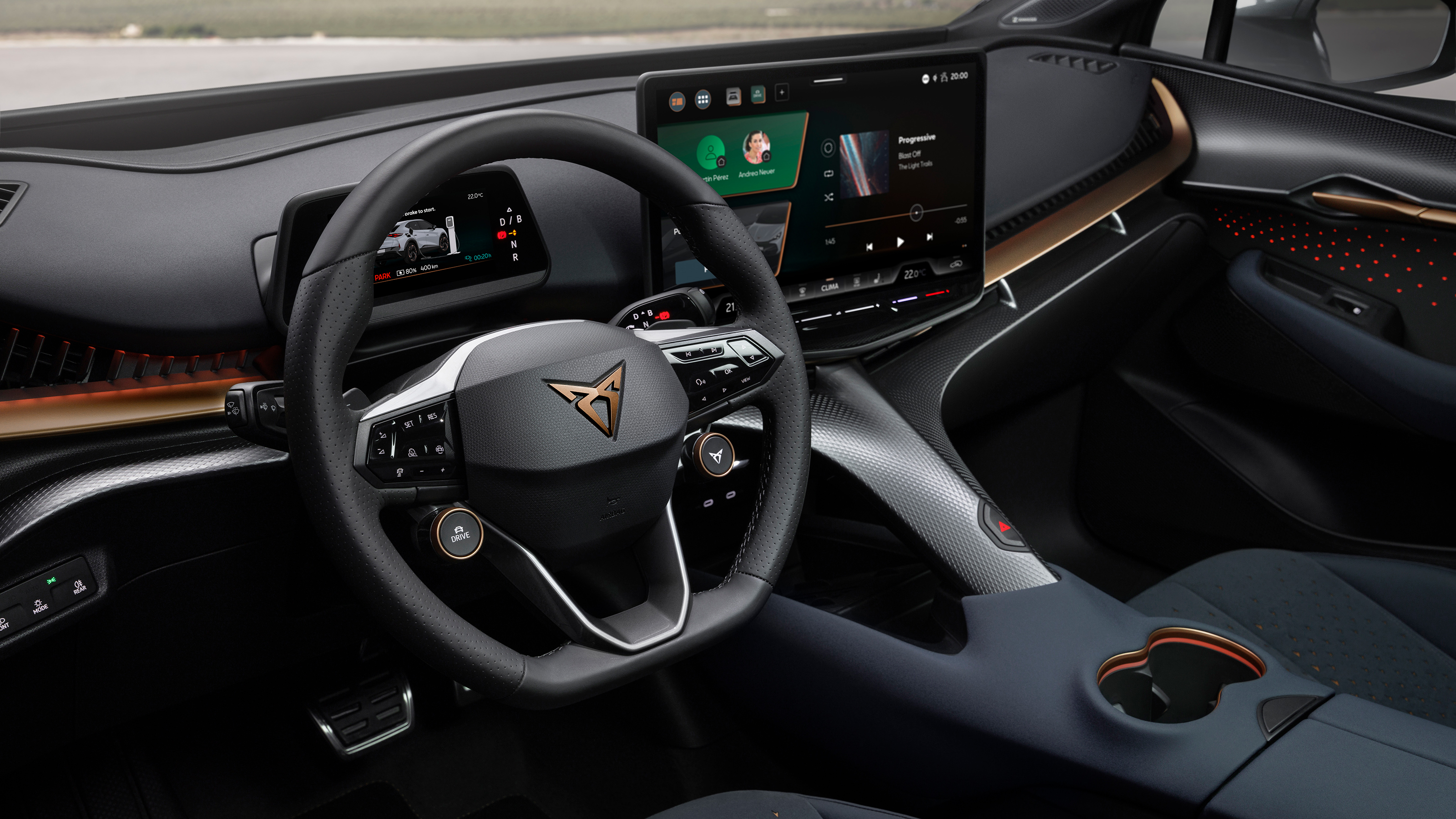 Cupra Tavascan - dashboard