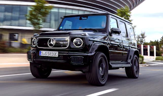 Mercedes G 580 - front tracking