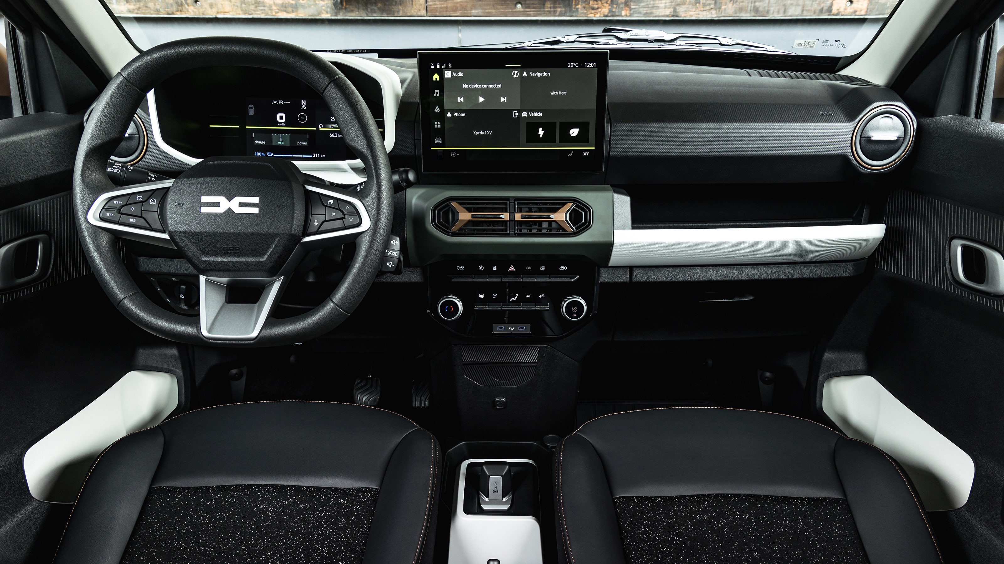 Dacia Spring - dashboard