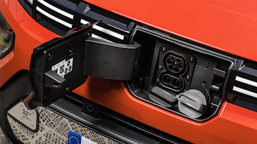 Dacia Spring - charging socket
