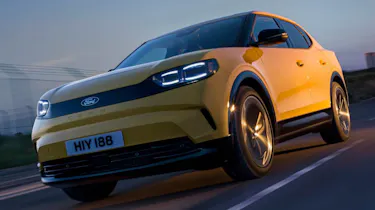 New Ford Capri - front tracking