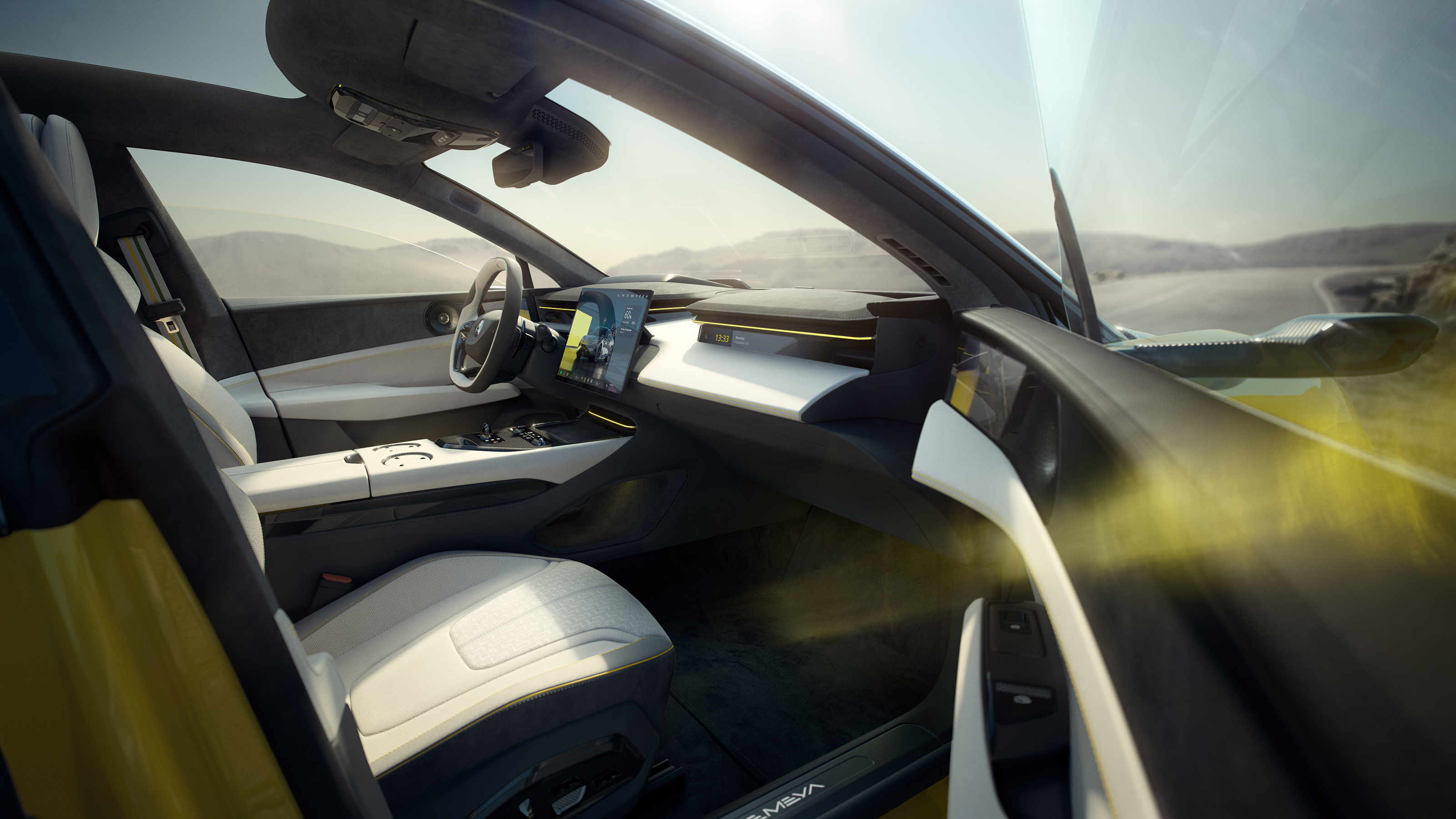 Lotus Emeya - front seats