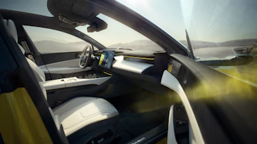 Lotus Emeya - front seats