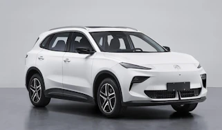MG ZS EV successor leaked image - front