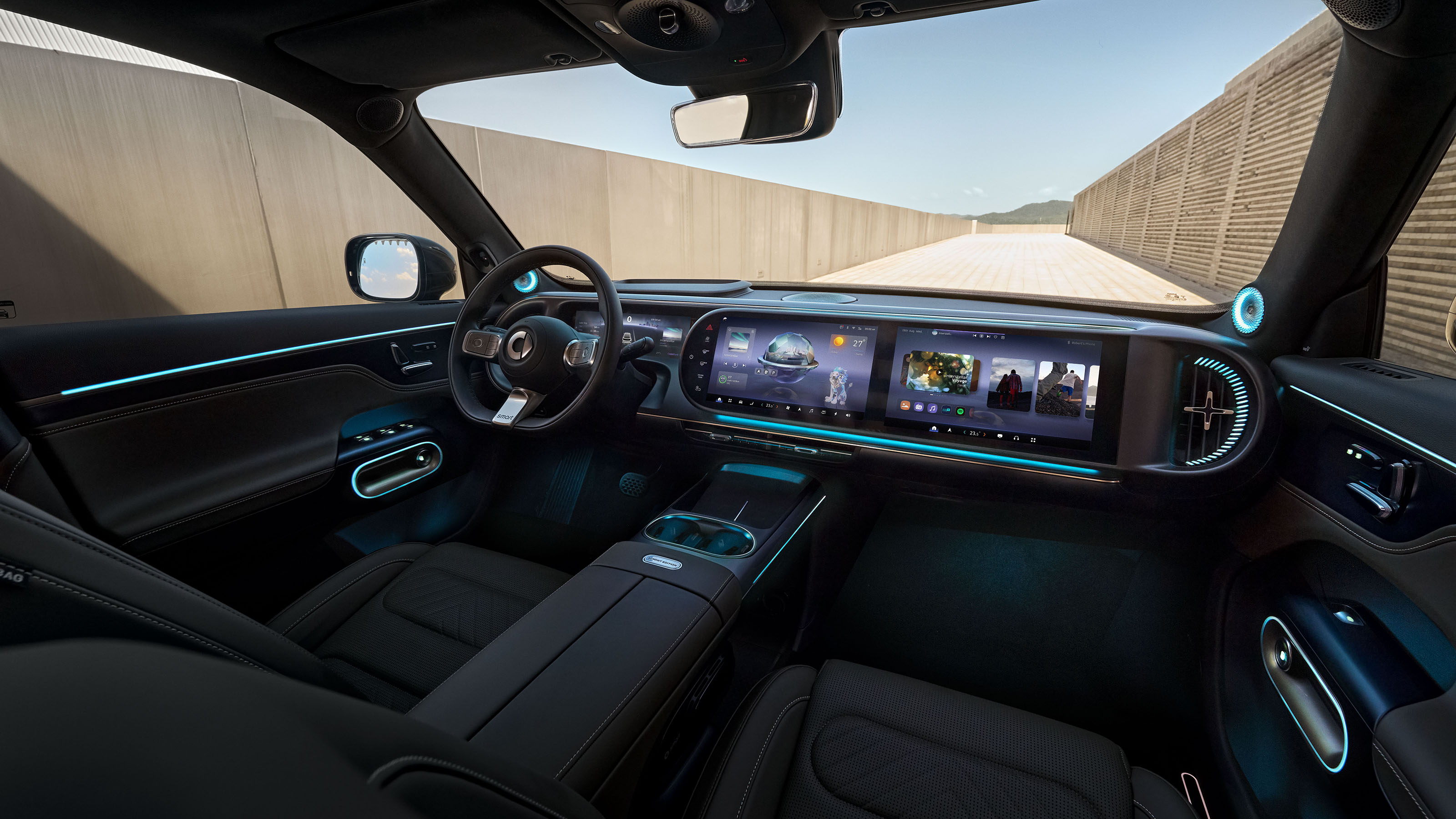 New Smart #5 - interior 